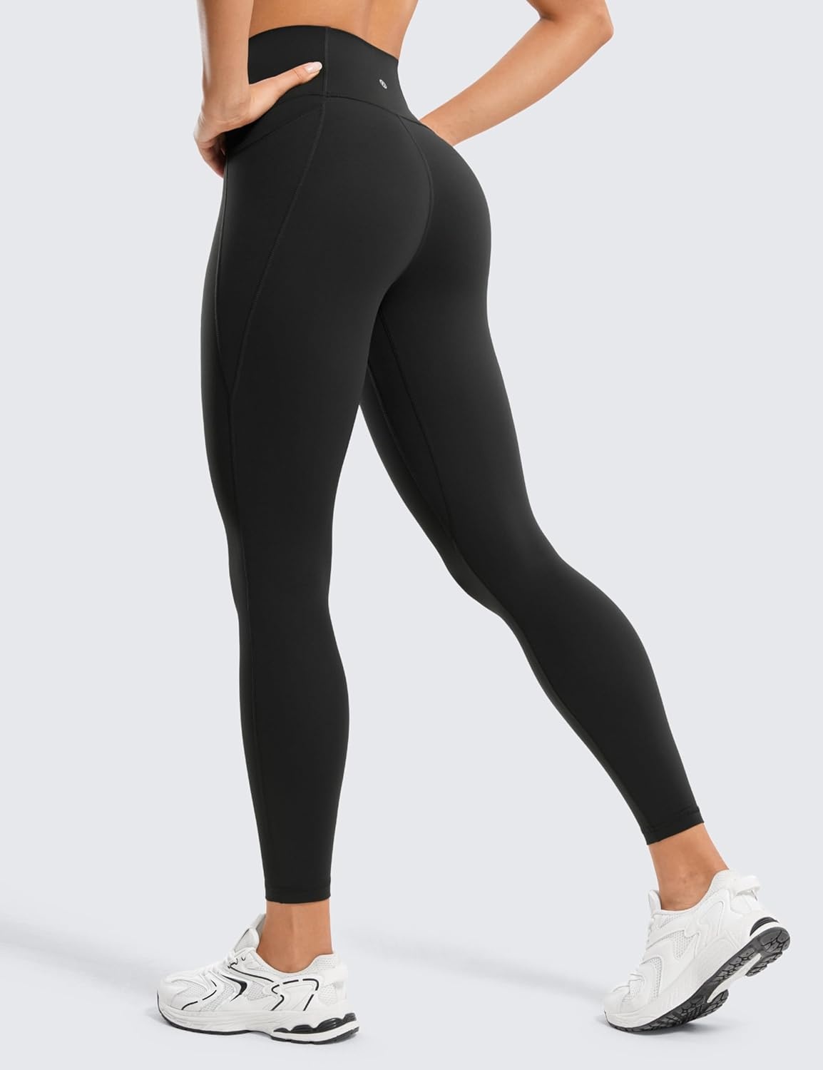 image:imageCRZ YOGA Butterluxe Workout Leggings Pockets 25 High Waisted Gym Womens Yoga Pants Buttery SoftBlack