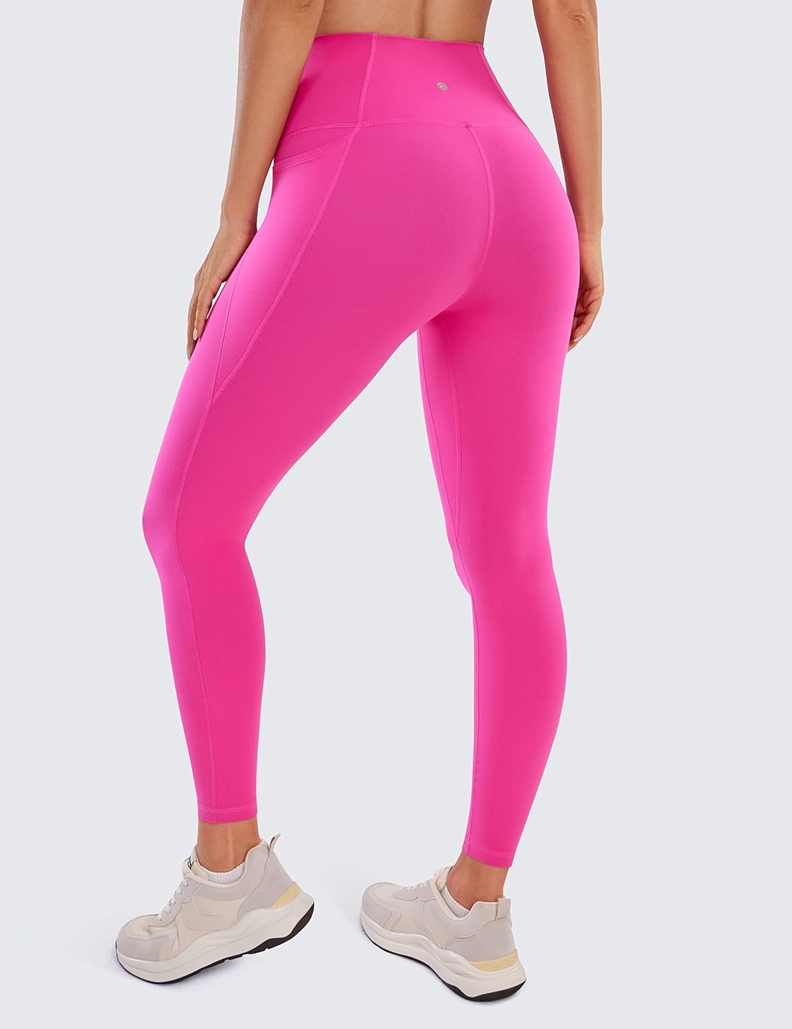image:imageCRZ YOGA Butterluxe Workout Leggings Pockets 25 High Waisted Gym Womens Yoga Pants Buttery SoftHibiscus Purple