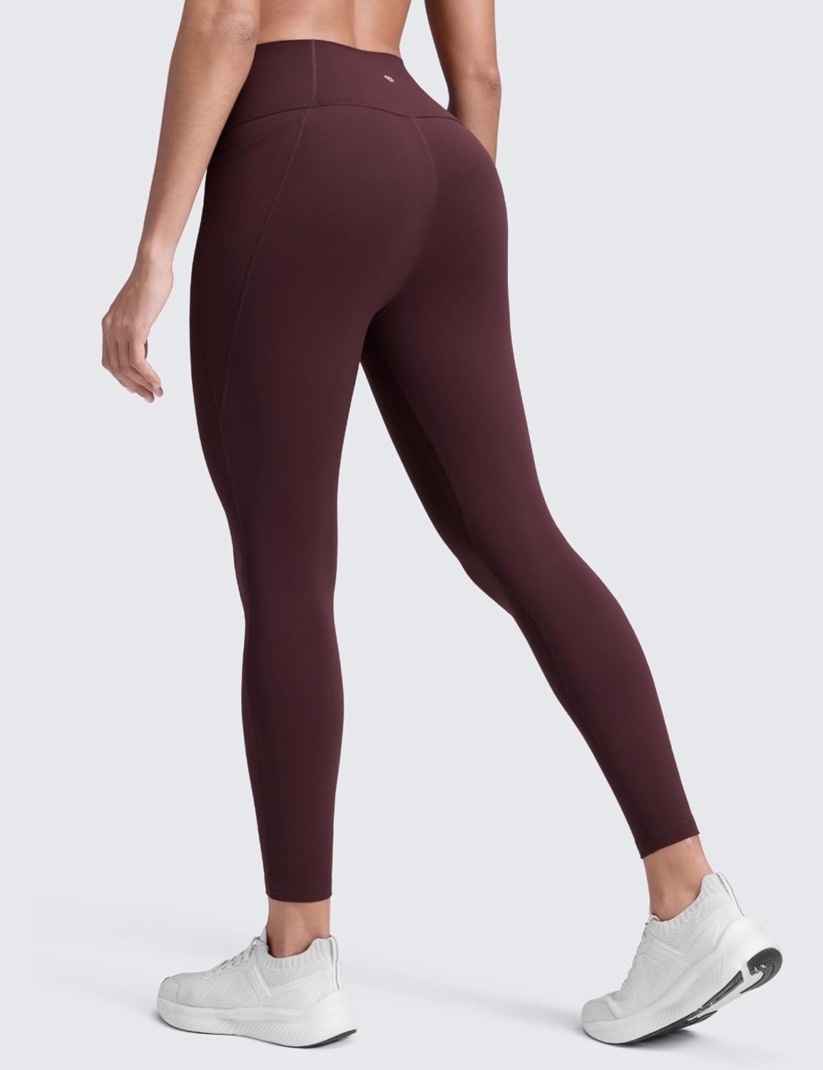 image:imageCRZ YOGA Butterluxe Workout Leggings Pockets 25 High Waisted Gym Womens Yoga Pants Buttery SoftRipe Plum