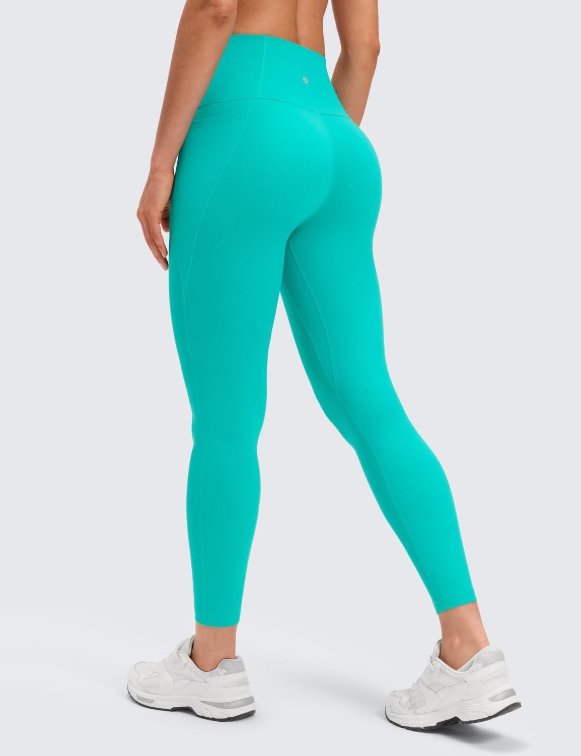 image:imageCRZ YOGA Butterluxe Workout Leggings Pockets 25 High Waisted Gym Womens Yoga Pants Buttery SoftTropics Teal