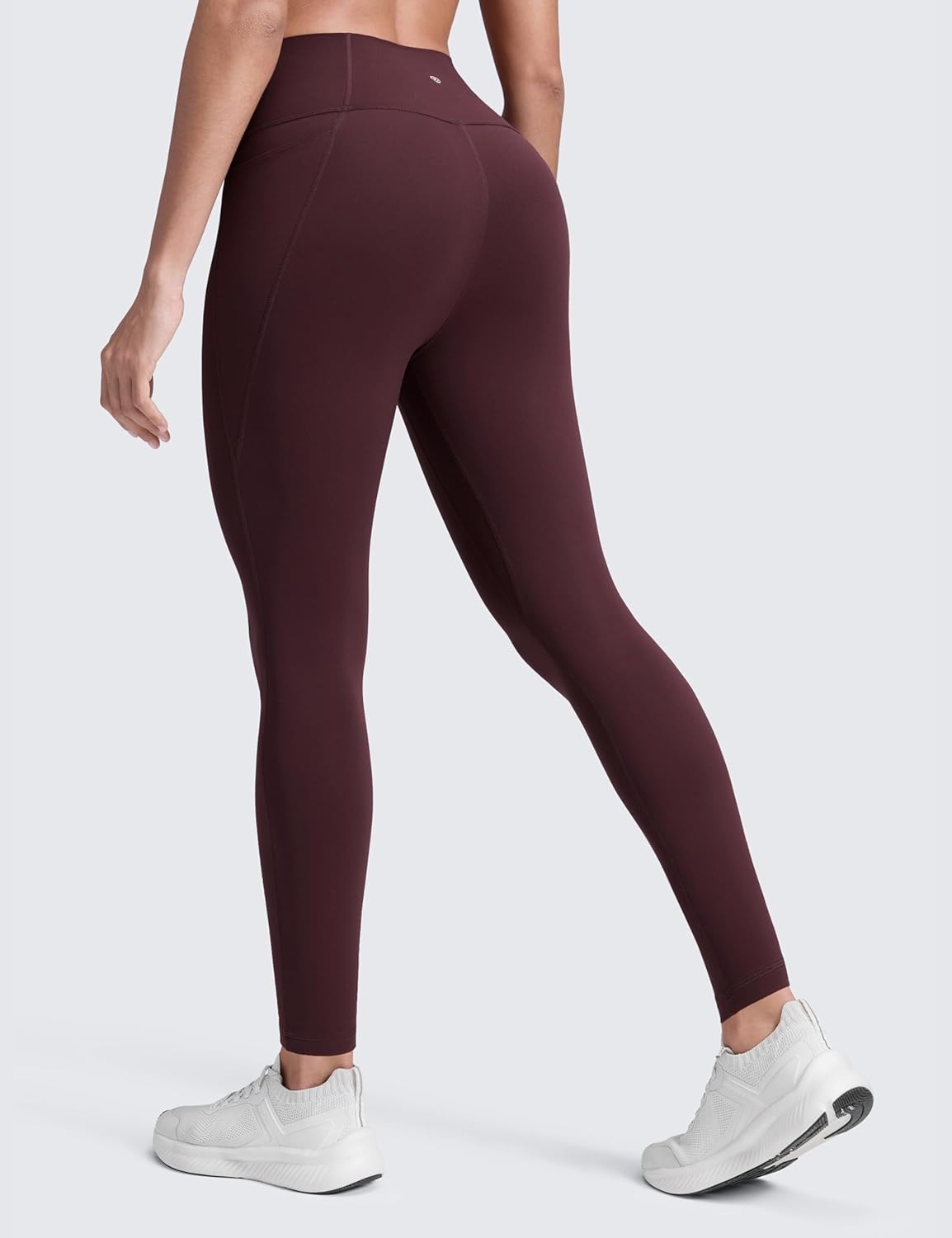 image:imageCRZ YOGA Butterluxe Workout Leggings Pockets 28 High Waisted Gym Womens Yoga Pants Running Buttery SoftRipe Plum