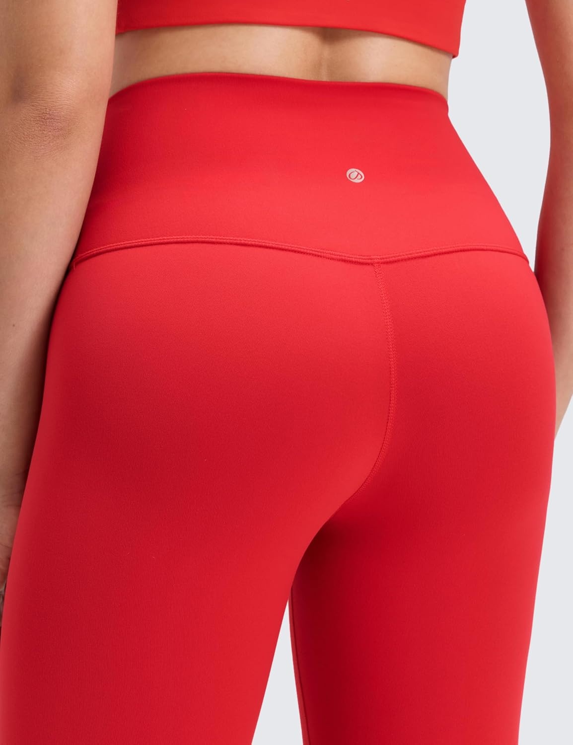 image:imageCRZ YOGA Butterluxe Yoga Capris Leggings 19 High Waisted Workout Buttery Soft Athletic Lounge Womens Crop PantsAurora Red