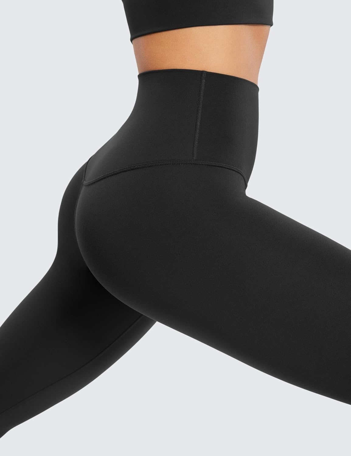 image:imageCRZ YOGA Butterluxe Yoga Capris Leggings 19 High Waisted Workout Buttery Soft Athletic Lounge Womens Crop PantsBlack