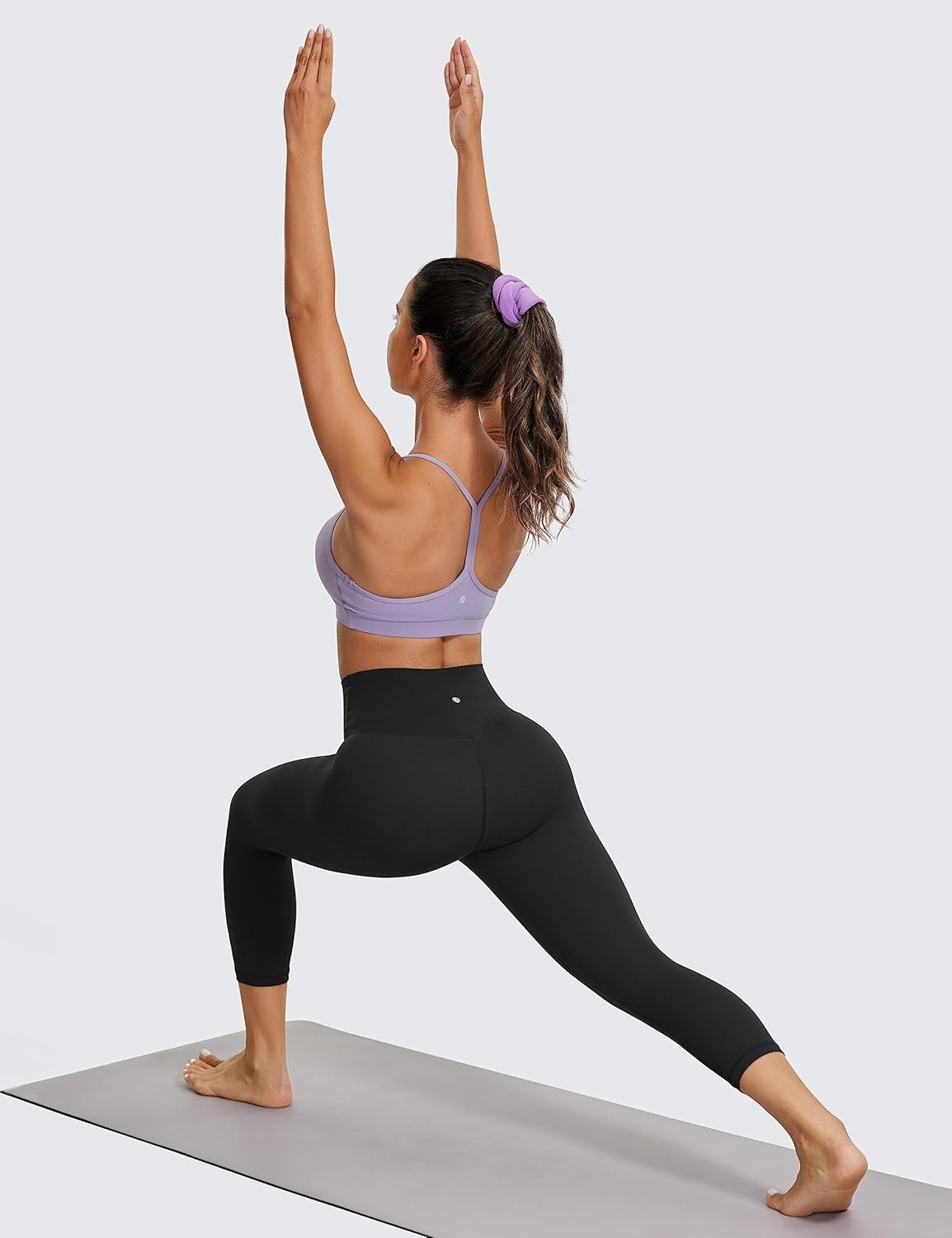 image:imageCRZ YOGA Butterluxe Yoga Capris Leggings 21 High Waisted Buttery Soft Lounge Womens Crop PantsBlack