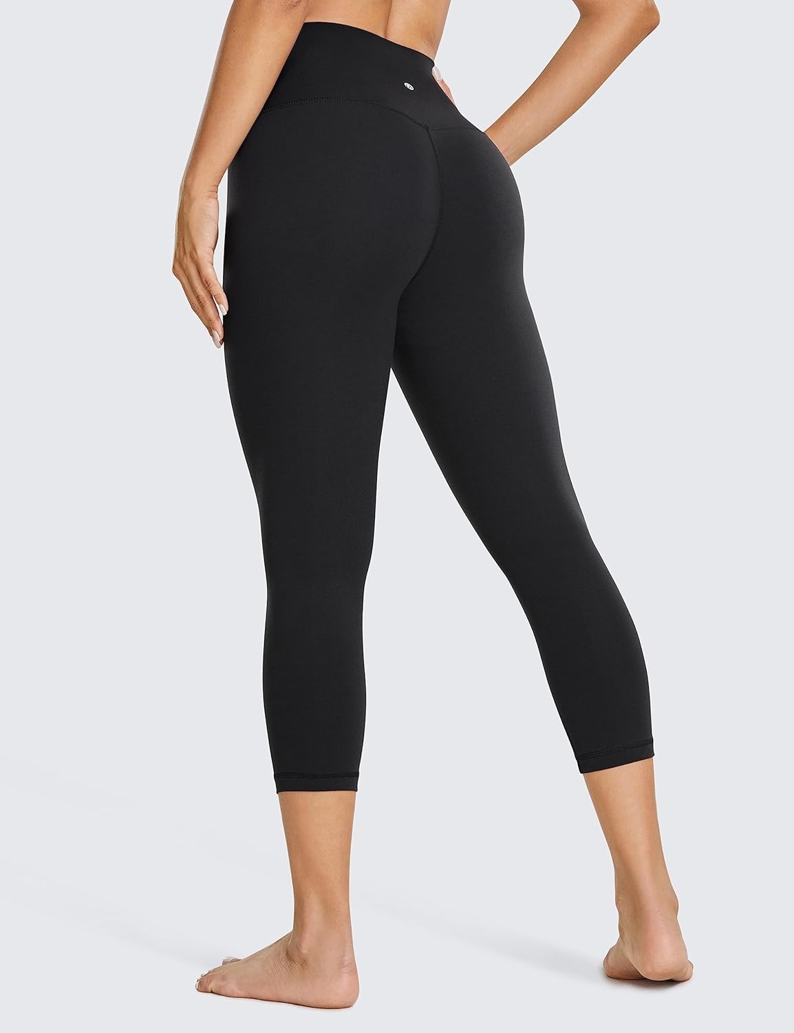 image:imageCRZ YOGA Butterluxe Yoga Capris Leggings 21 High Waisted Buttery Soft Lounge Womens Crop PantsBlack
