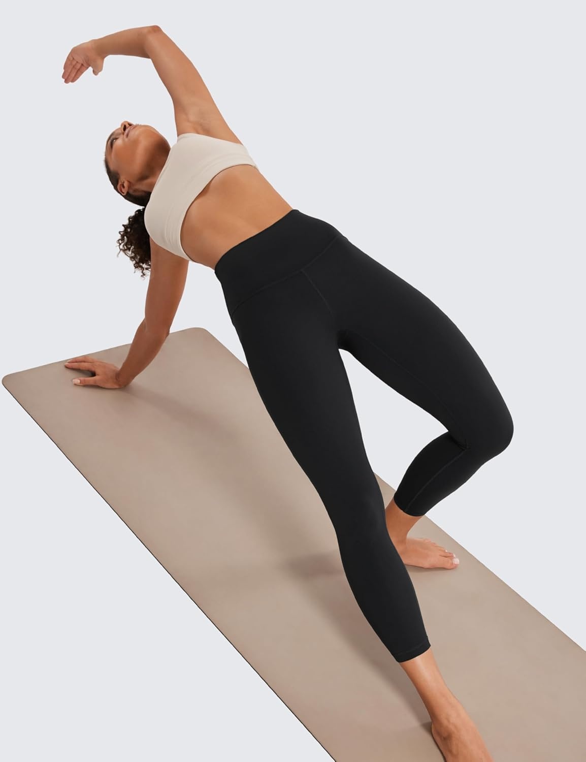 image:imageCRZ YOGA Butterluxe Yoga Capris Leggings 23 High Waisted Buttery Soft Workout Womens Lounge PantsBlack