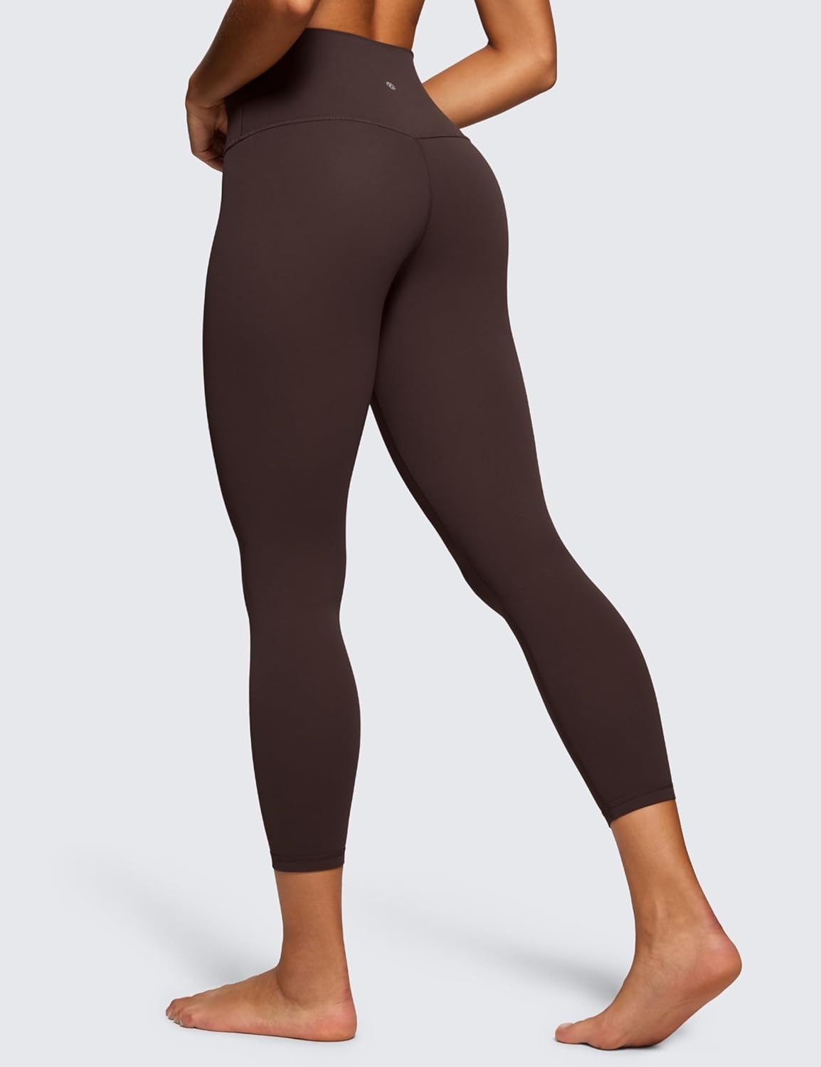 image:imageCRZ YOGA Butterluxe Yoga Capris Leggings 23 High Waisted Buttery Soft Workout Womens Lounge PantsHot Fudge Brown