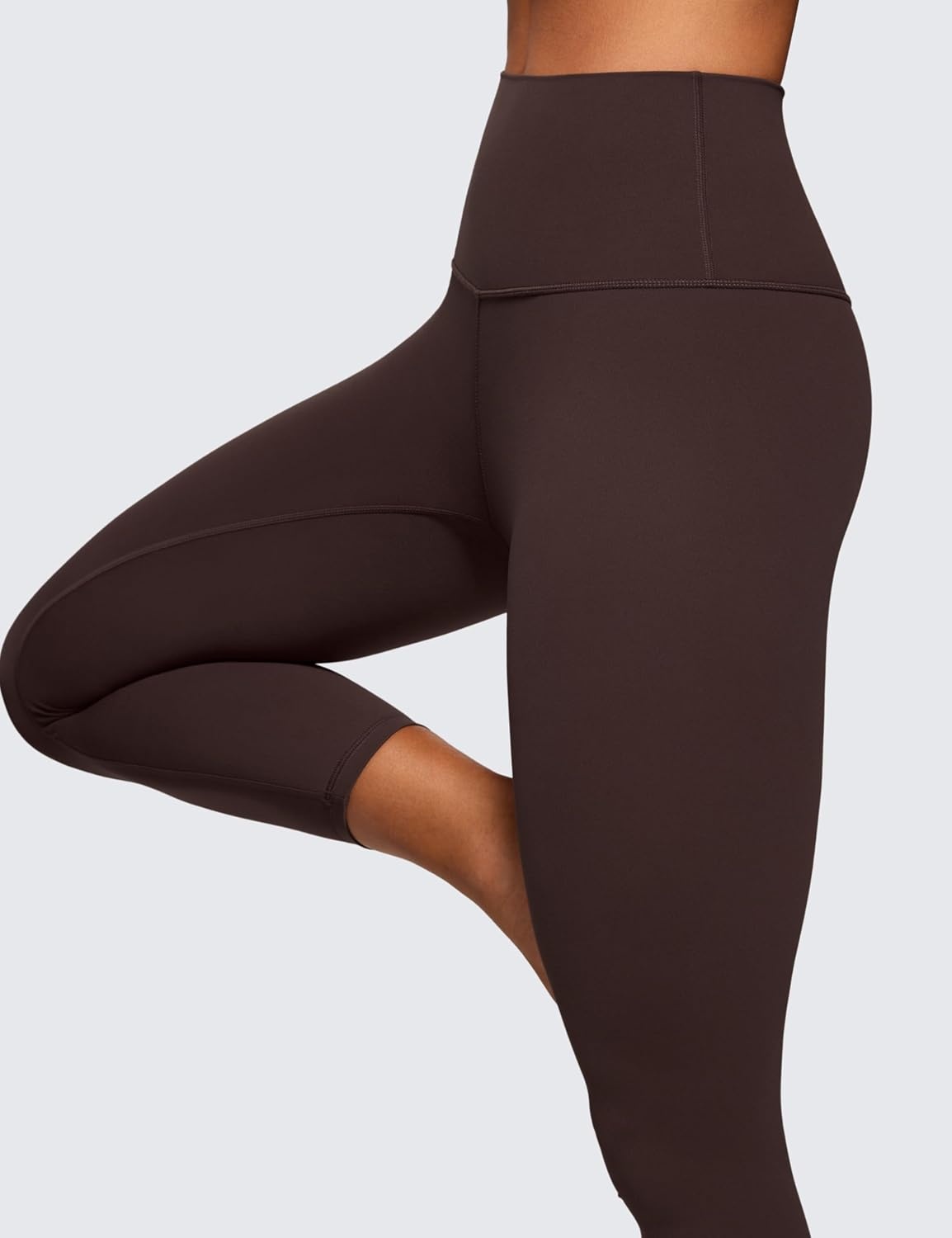 image:imageCRZ YOGA Butterluxe Yoga Capris Leggings 23 High Waisted Buttery Soft Workout Womens Lounge PantsHot Fudge Brown