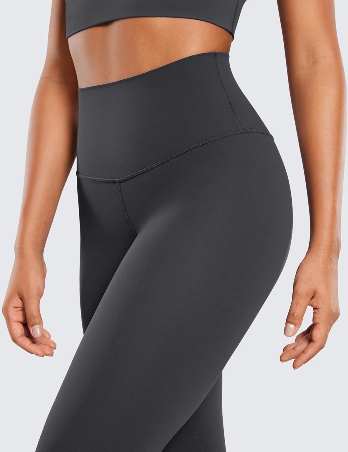 image:imageCRZ YOGA Butterluxe Yoga Capris Leggings 23 High Waisted Buttery Soft Workout Womens Lounge PantsMysterious Grey