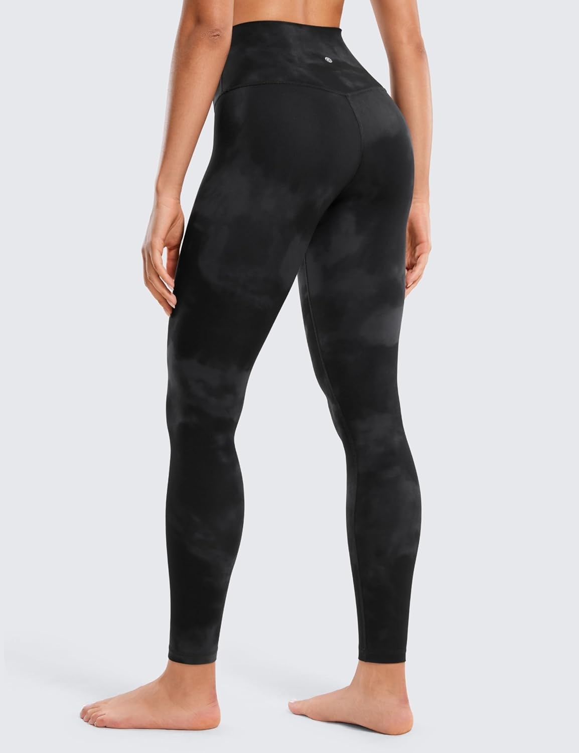 image:imageCRZ YOGA Butterluxe Yoga Leggings 28 High Waisted Womens Workout Lounge Pants Buttery SoftBlack Tie Dye Flowers