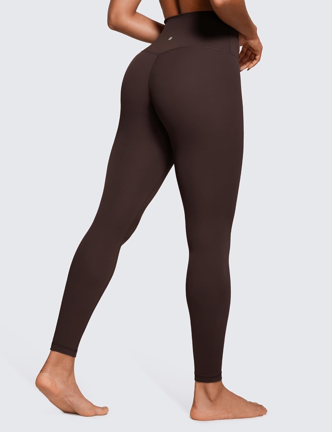 image:imageCRZ YOGA Butterluxe Yoga Leggings 28 High Waisted Womens Workout Lounge Pants Buttery SoftHot Fudge Brown