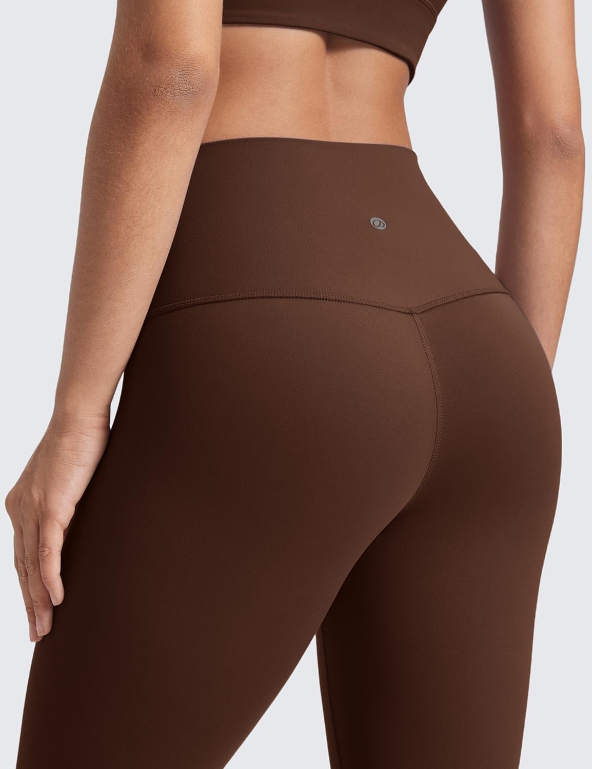 image:imageCRZ YOGA Butterluxe Yoga Leggings 28 High Waisted Womens Workout Lounge Pants Buttery SoftLava Brown