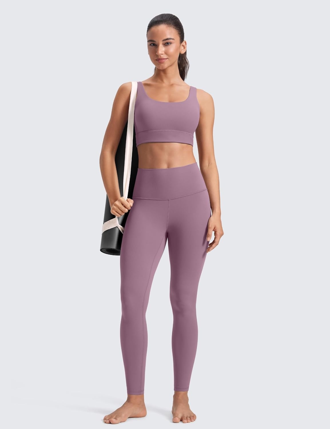 image:imageCRZ YOGA Butterluxe Yoga Leggings 28 High Waisted Womens Workout Lounge Pants Buttery SoftLight Lavender