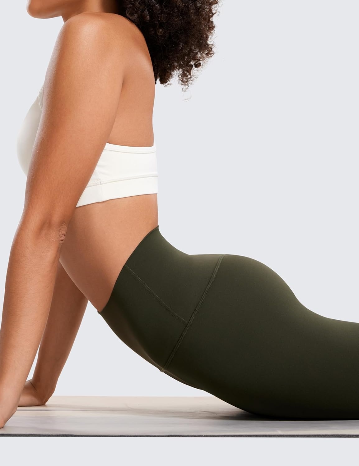 image:imageCRZ YOGA Butterluxe Yoga Leggings 28 High Waisted Womens Workout Lounge Pants Buttery SoftOlive Green