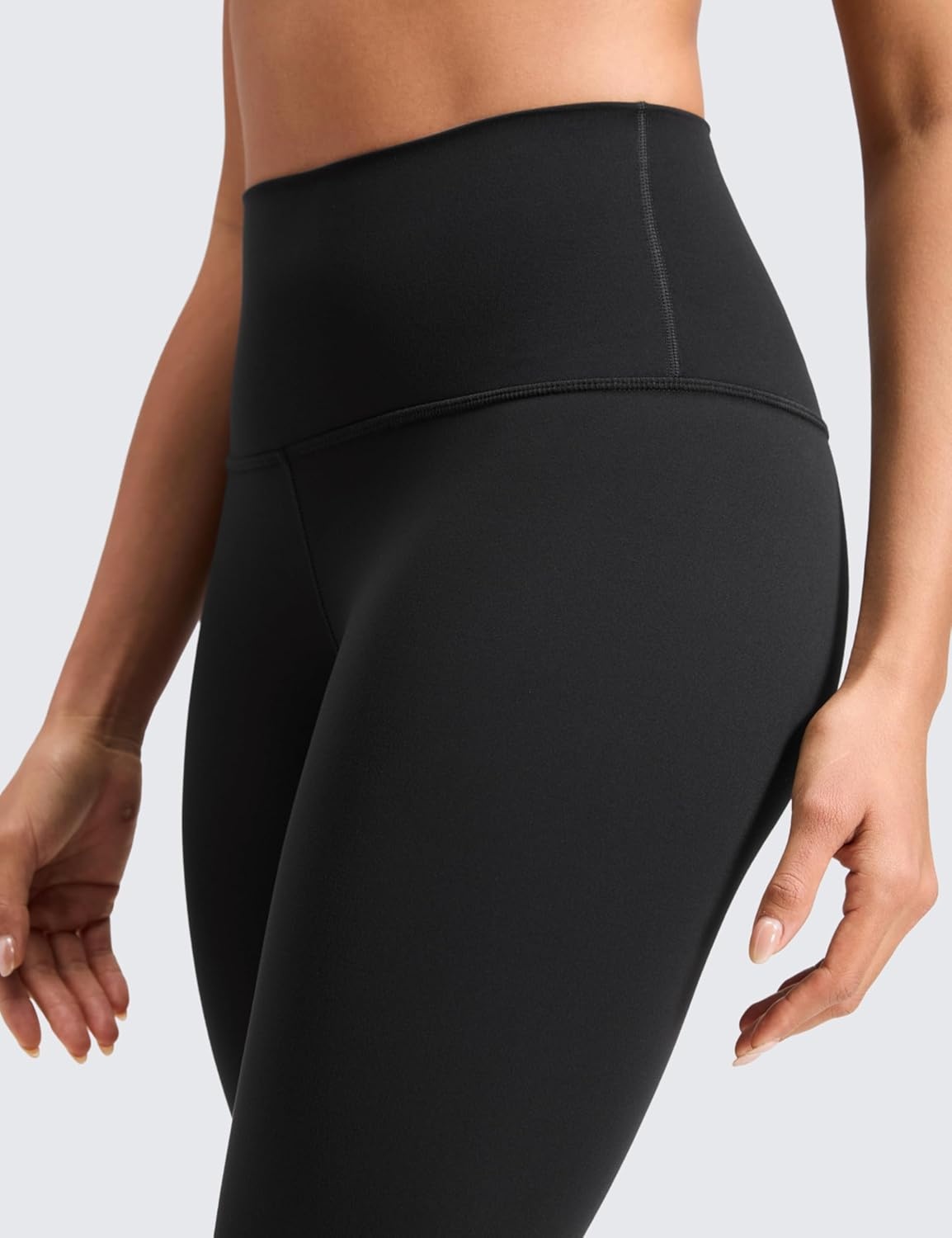 image:imageCRZ YOGA Butterluxe Yoga Leggings 31 Extra Long High Waisted Workout Lounge Pants for Tall WomenBlack