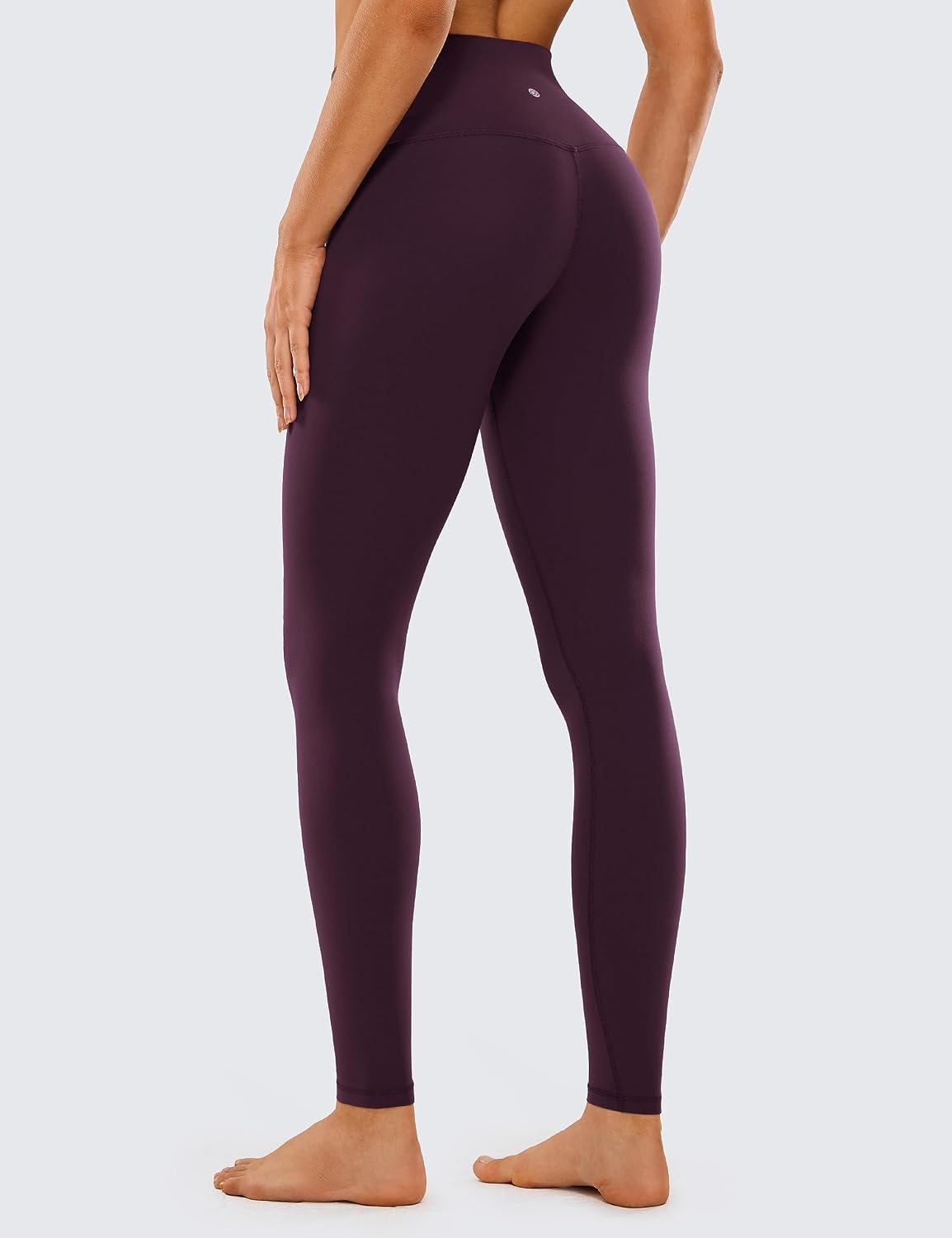 image:imageCRZ YOGA Butterluxe Yoga Leggings 31 Extra Long High Waisted Workout Lounge Pants for Tall WomenDeep Purple
