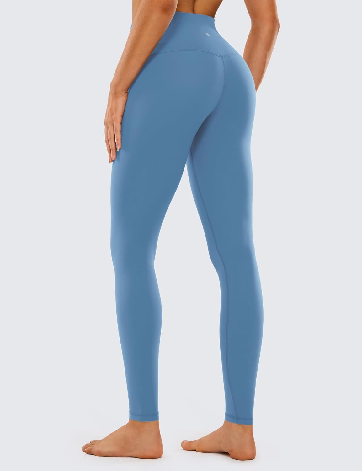 image:imageCRZ YOGA Butterluxe Yoga Leggings 31 Extra Long High Waisted Workout Lounge Pants for Tall WomenUniverse Blue