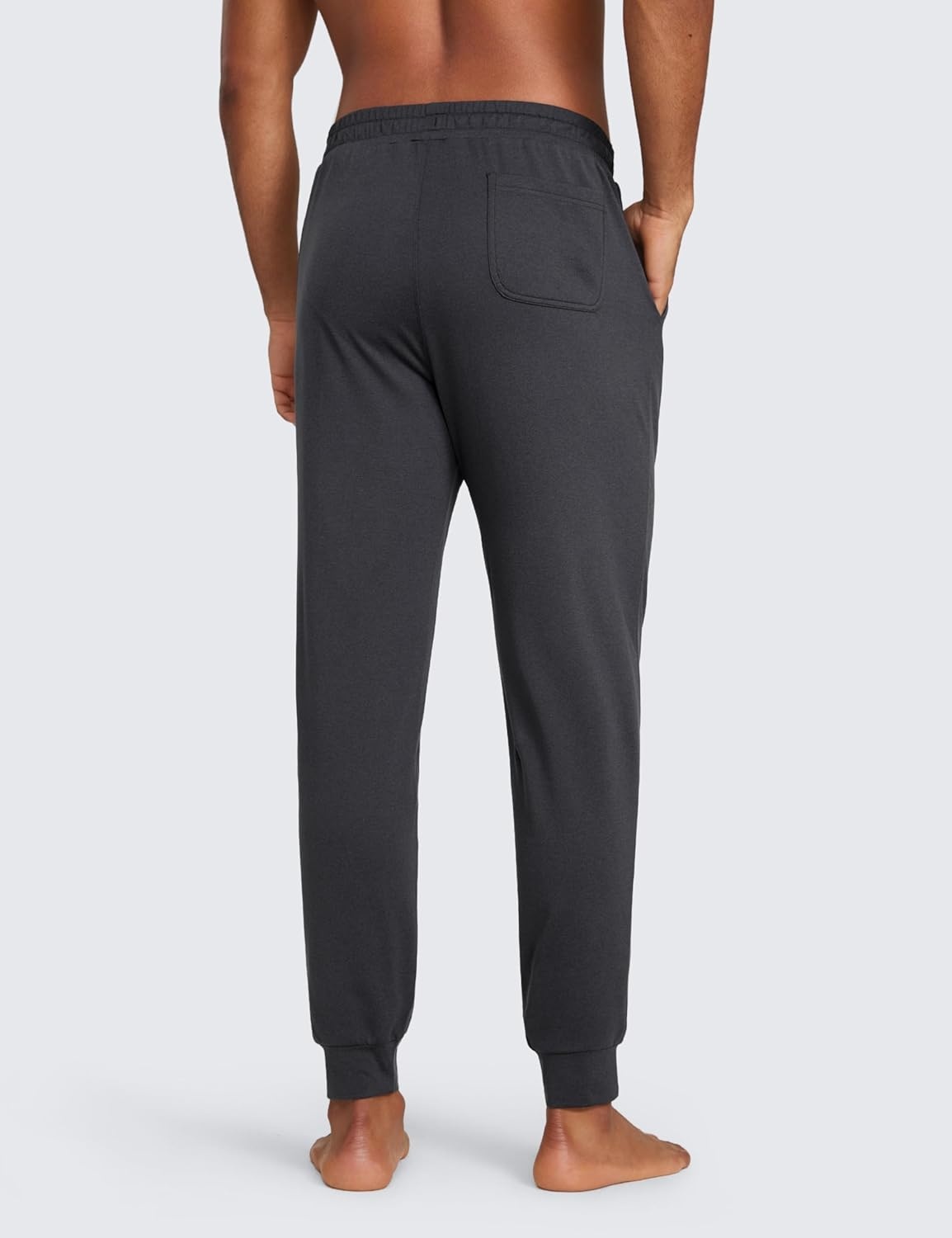 image:imageCRZ YOGA Cloud Jersey Lightweight Yoga Joggers for Men 29 Breathable Casual Lounge Workout Soft Sweatpants with PocketsInk Gray