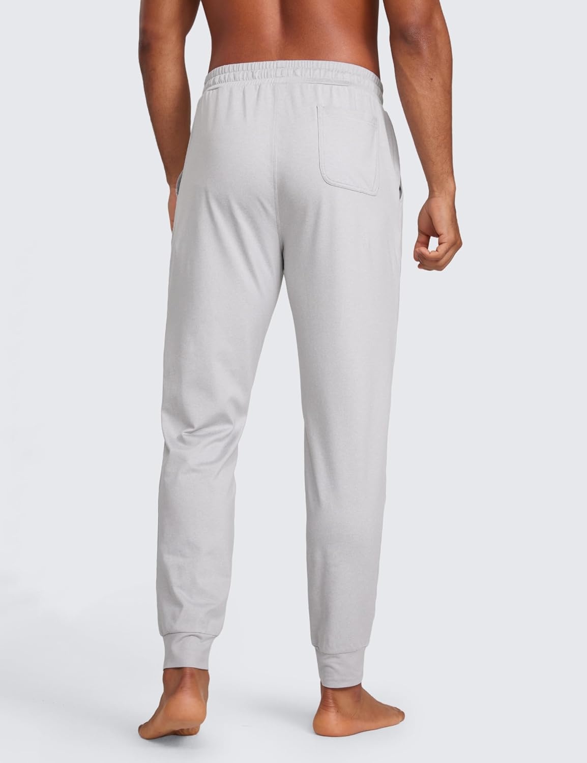 image:imageCRZ YOGA Cloud Jersey Lightweight Yoga Joggers for Men 29 Breathable Casual Lounge Workout Soft Sweatpants with PocketsPlatinum Grey