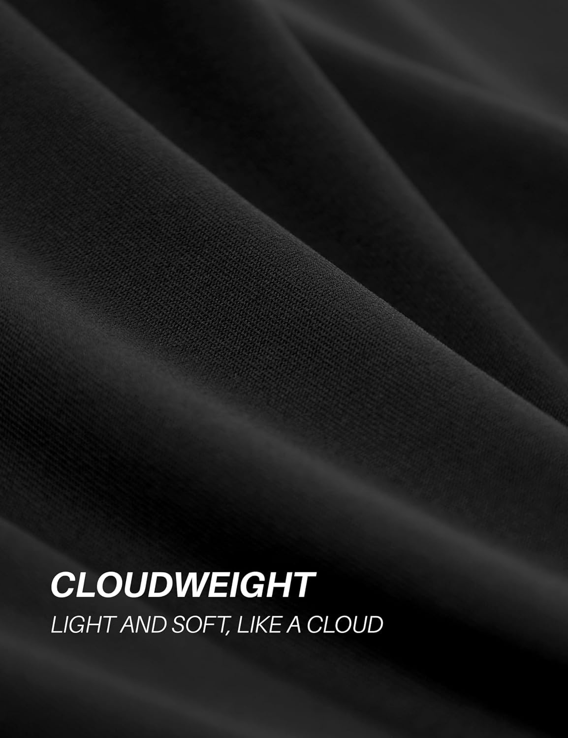 image:imageCRZ YOGA Cloudweight Crewneck Shirts for Men Comfy Lightweight Workout Casual Athletic Short Sleeve TShirtsBlack