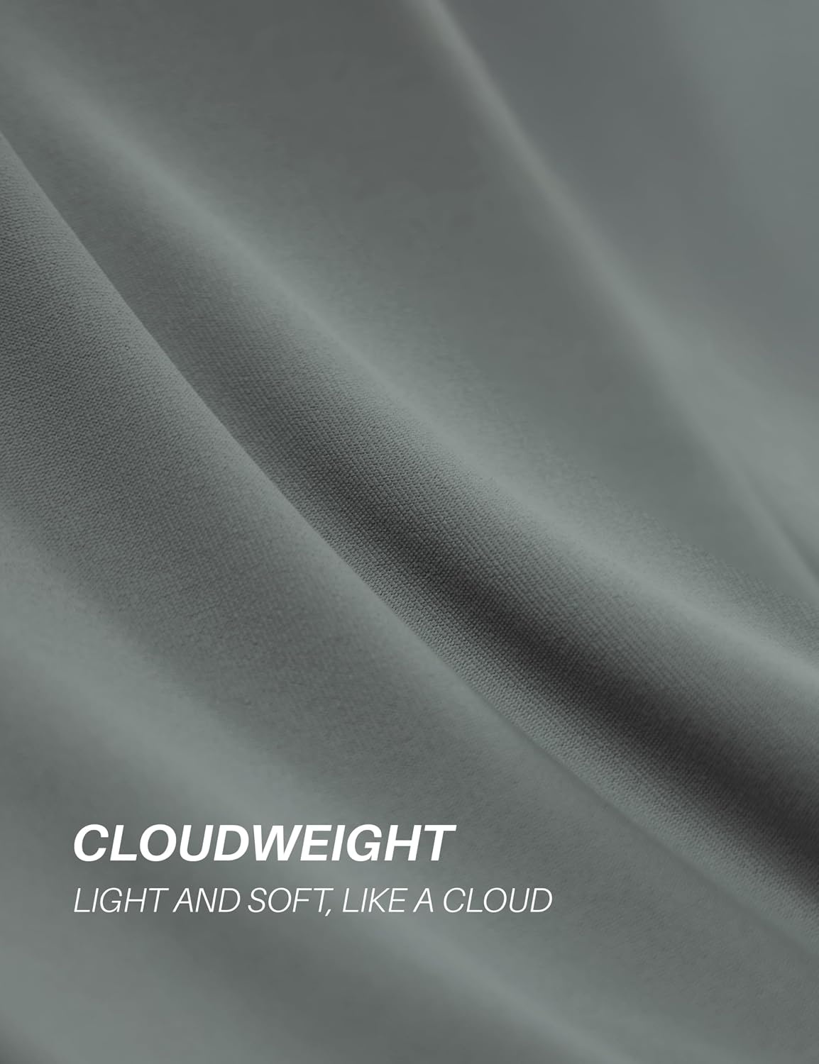 image:imageCRZ YOGA Cloudweight Crewneck Shirts for Men Comfy Lightweight Workout Casual Athletic Short Sleeve TShirtsGrey Sage