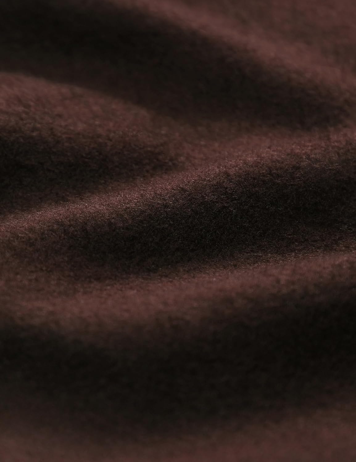 image:imageCRZ YOGA Cotton Fleece Lined Pullover Sweatshirts for Men Crewneck Cozy Casual Athletic Daily Workout Sweat Shirt TopsHot Fudge Brown