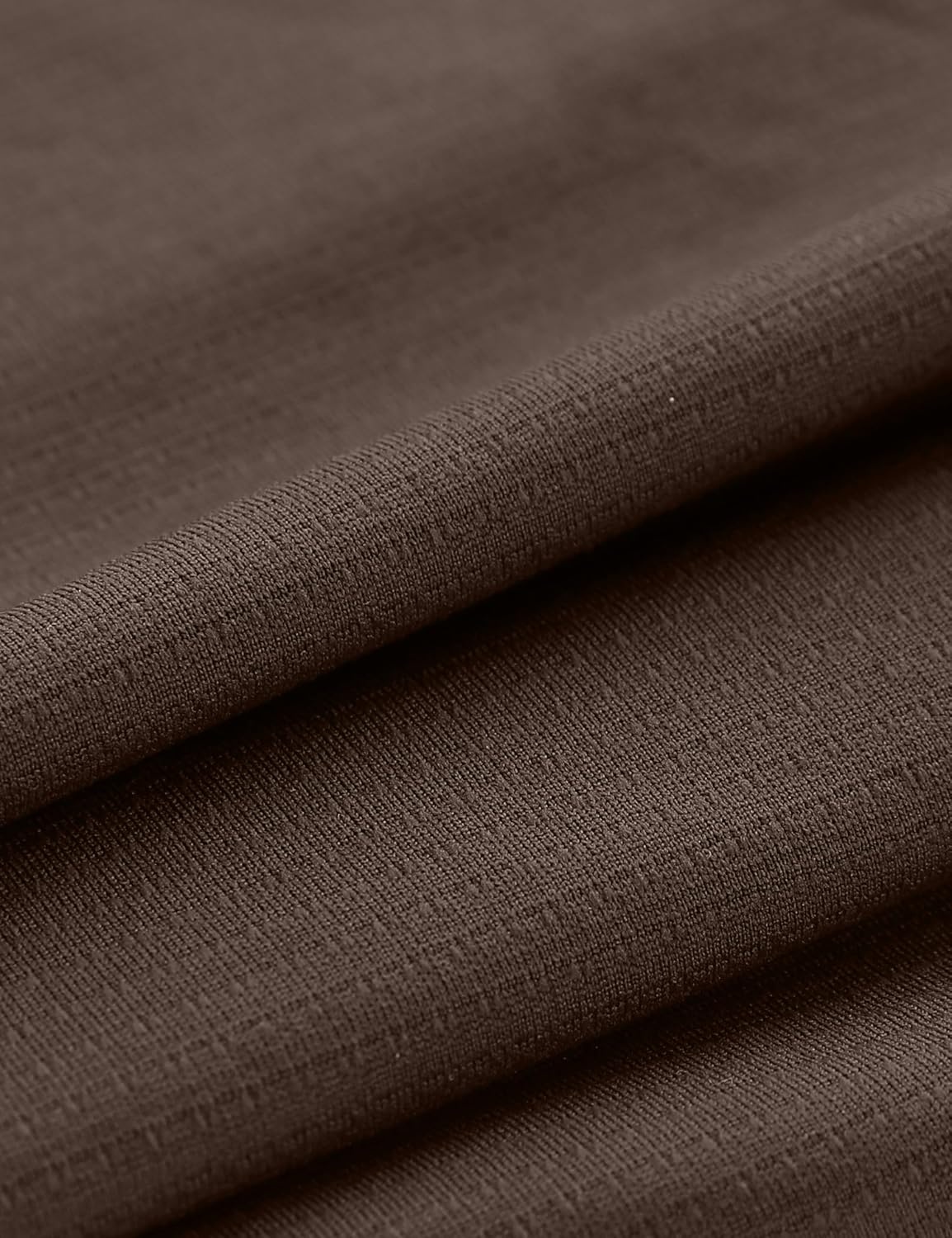 image:imageCRZ YOGA Crewneck Workout Shirts for Men Quick Dry Running Athletic TShirts Lightweight Basic TopsDark Mocha