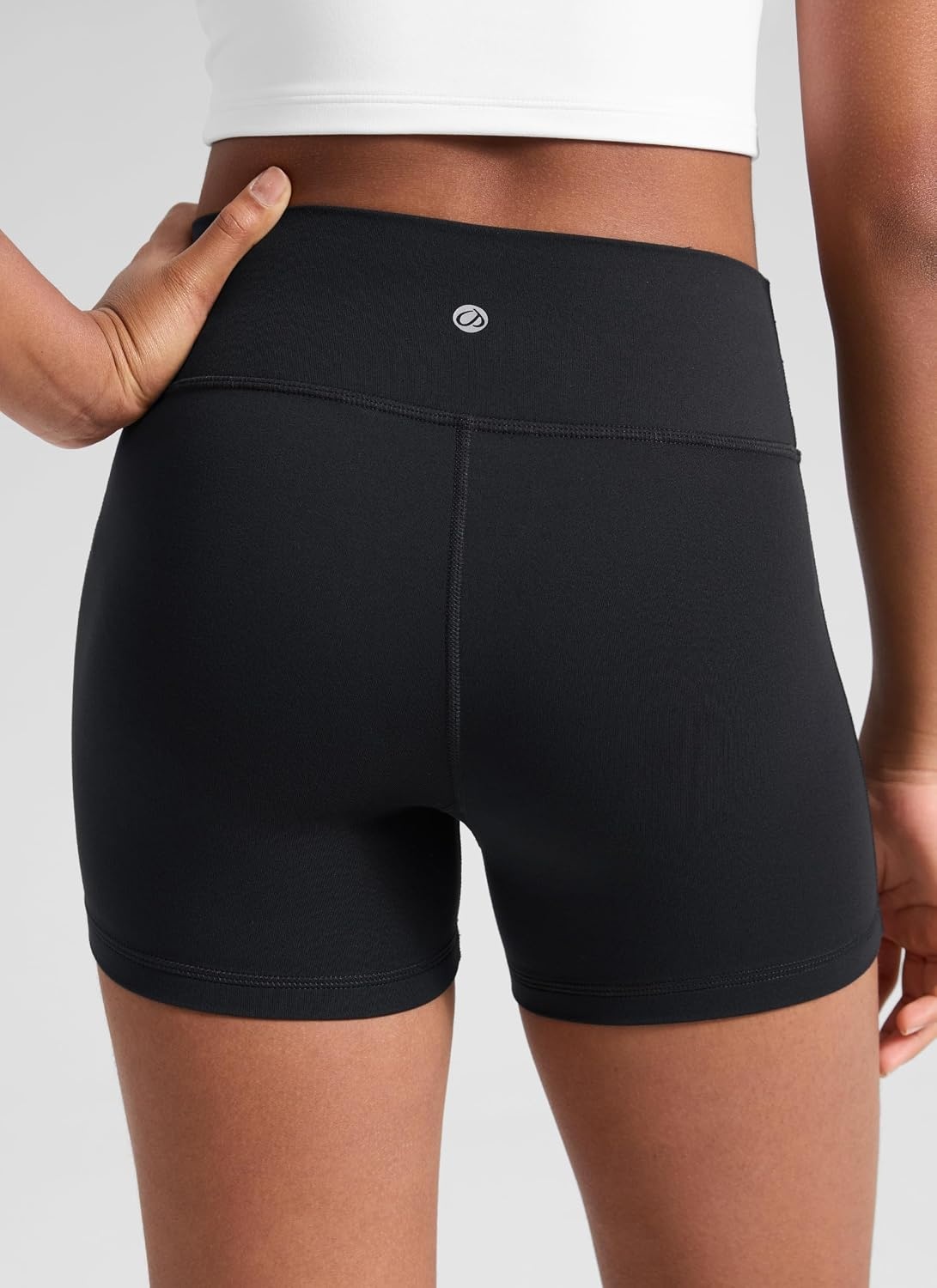 image:imageCRZ YOGA Girls Butterluxe High Waist Athletic Biker Shorts Dance Yoga Casual Kids Teen SummerBlack