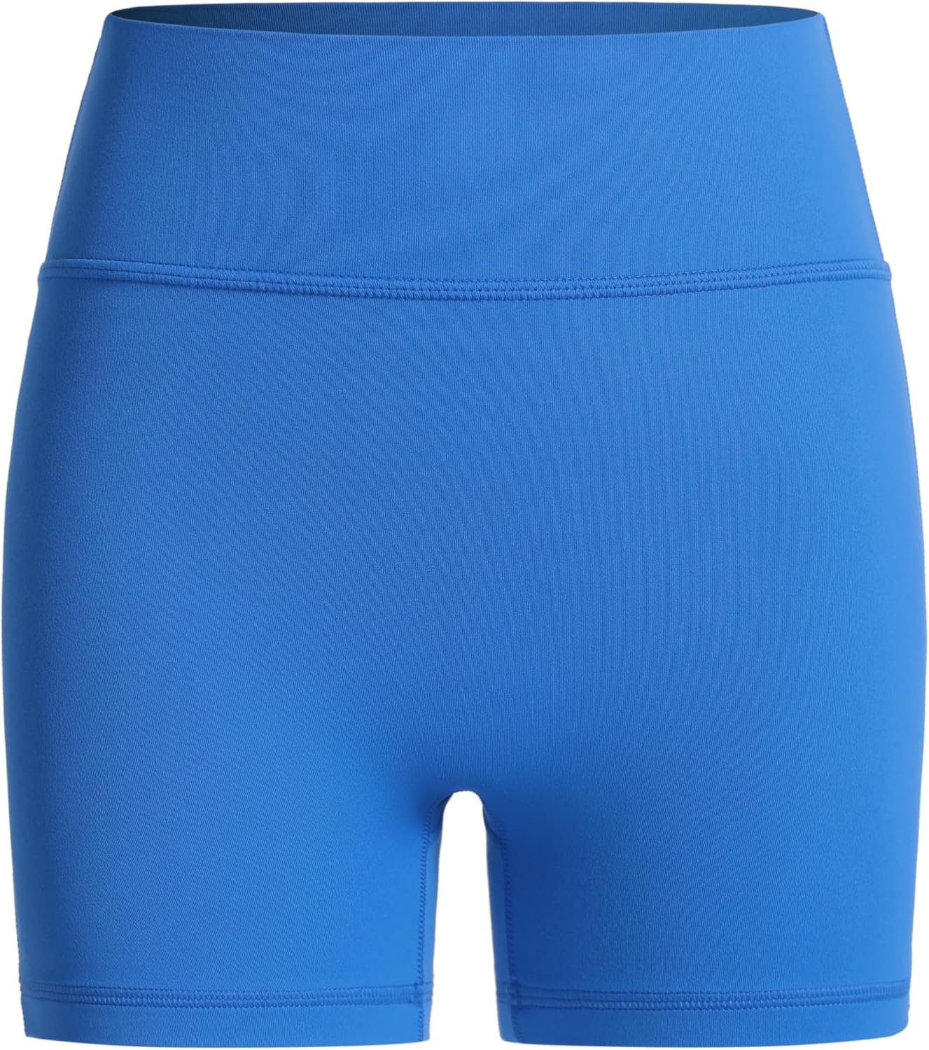 image:imageCRZ YOGA Girls Butterluxe No Front Seam Athletic Biker Shorts Dance Casual Yoga Kids Teen SummerSparkle Blue