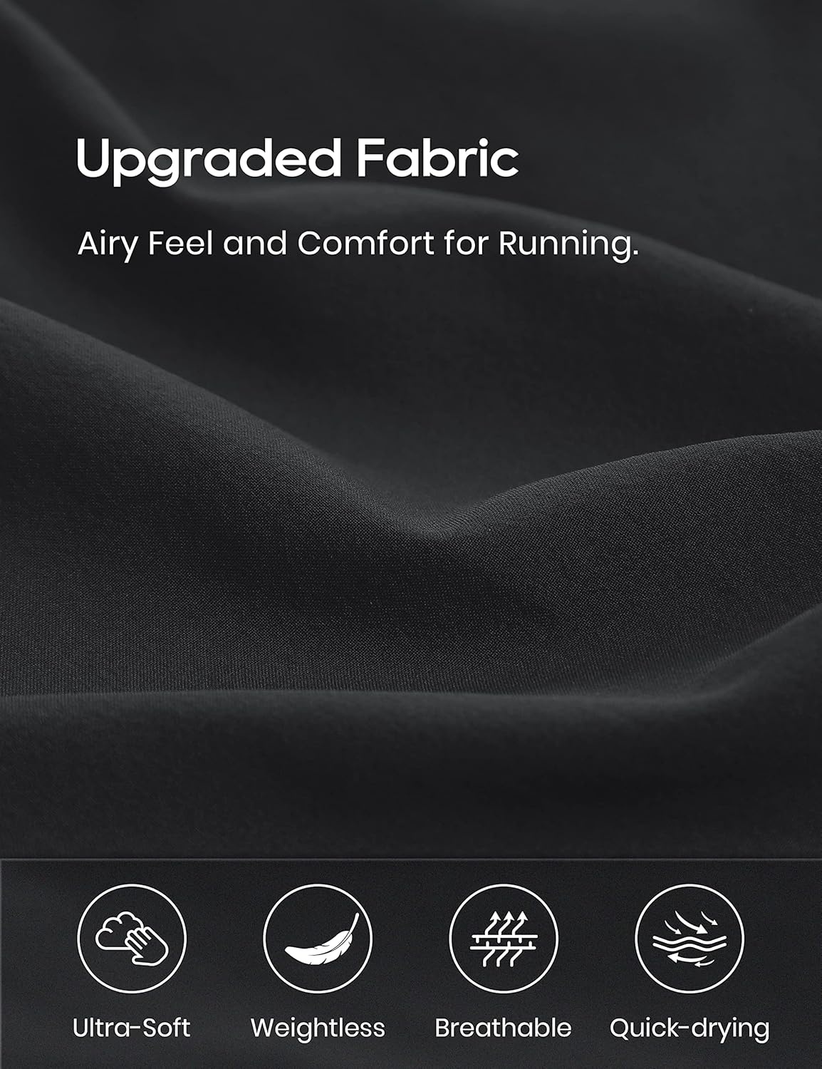 image:imageCRZ YOGA Girls FeatheryFit Soft Athletic Shorts with Zipper Pocket Tennis Soccer Running Casual Liner Kids TeenBlack