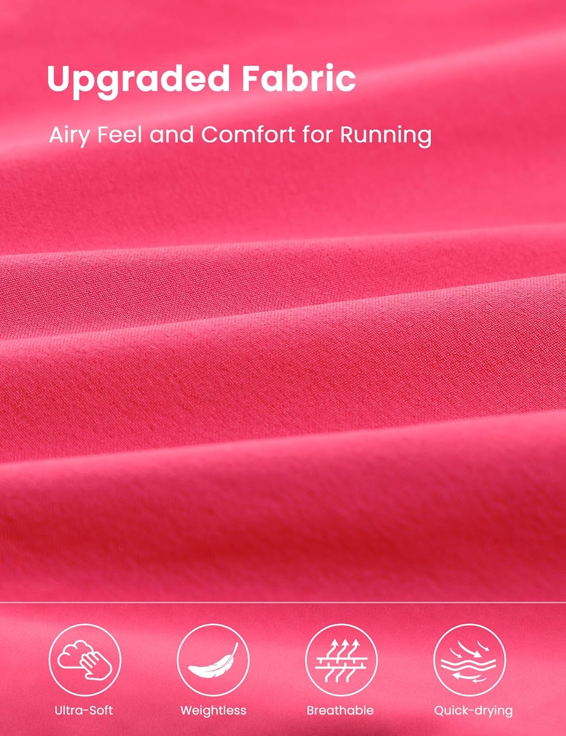 image:imageCRZ YOGA High Waisted Flowy Tennis Skirts for Women Mini Lined Pickleball Casual A Line Skorts with PocketsLip Gloss Pink