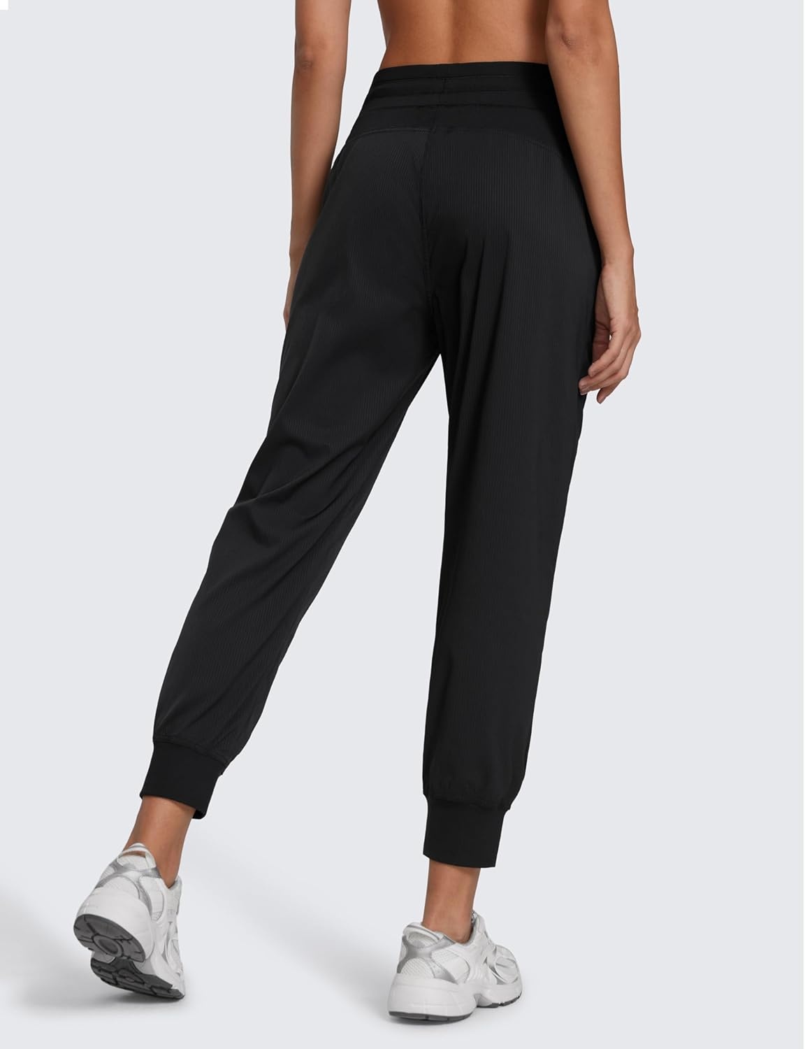 image:imageCRZ YOGA Lightweight Workout Joggers for Women 26285305 Outdoor Running Casual Pants with PocketsBlack