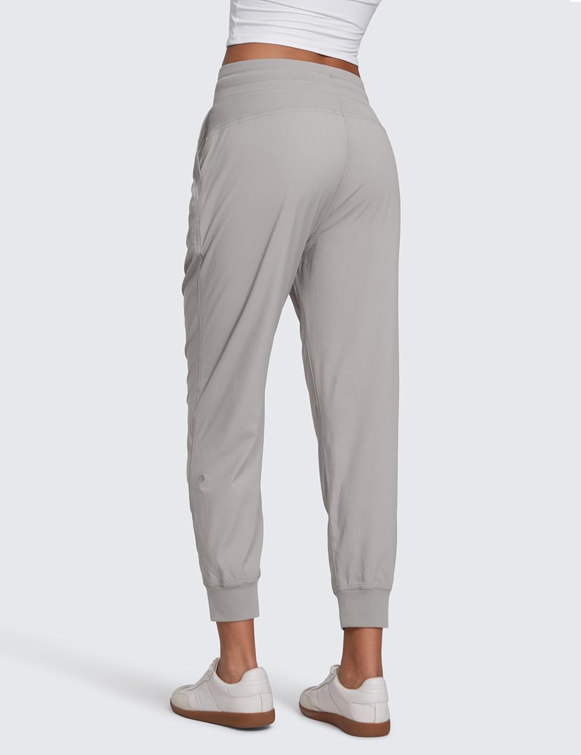 image:imageCRZ YOGA Lightweight Workout Joggers for Women 26285305 Outdoor Running Casual Pants with PocketsDark Chrome