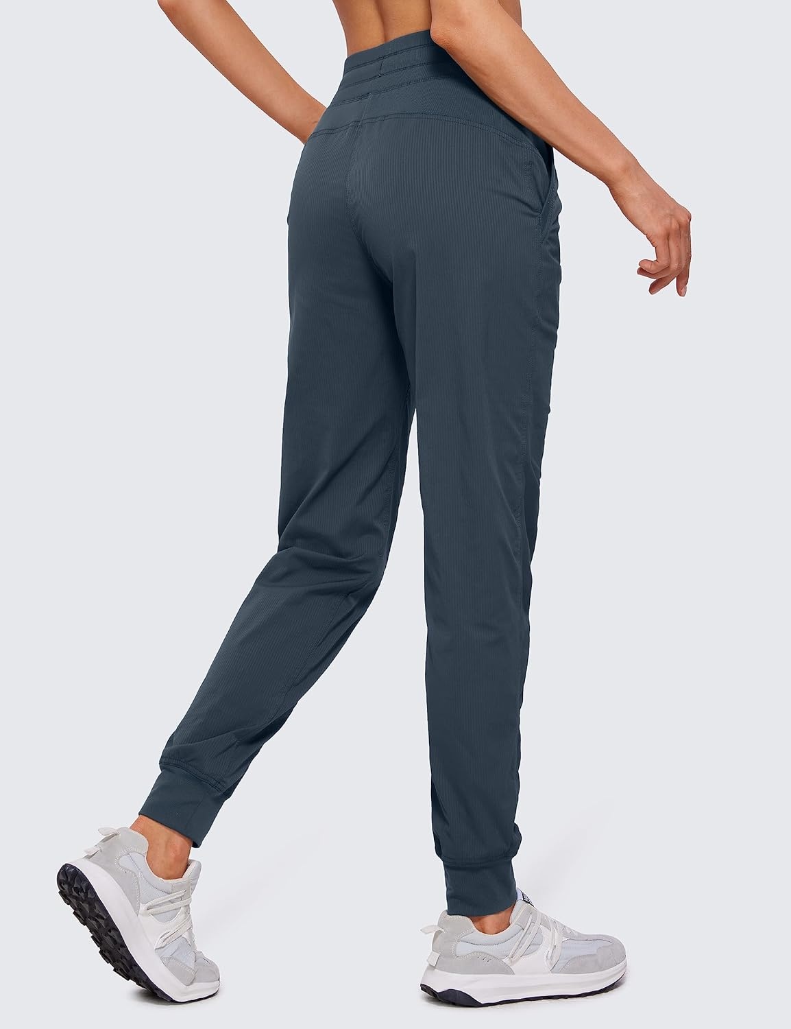 image:imageCRZ YOGA Lightweight Workout Joggers for Women 26285305 Outdoor Running Casual Pants with PocketsMelanite