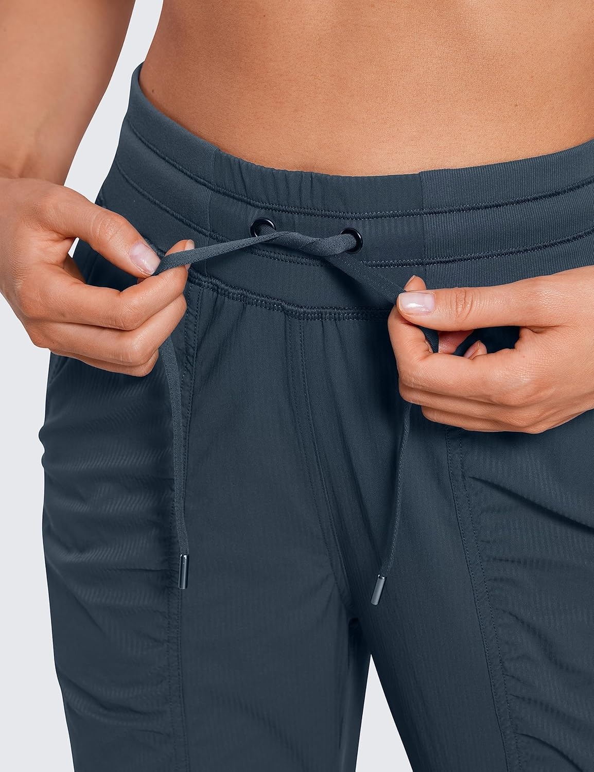 image:imageCRZ YOGA Lightweight Workout Joggers for Women 26285305 Outdoor Running Casual Pants with PocketsMelanite