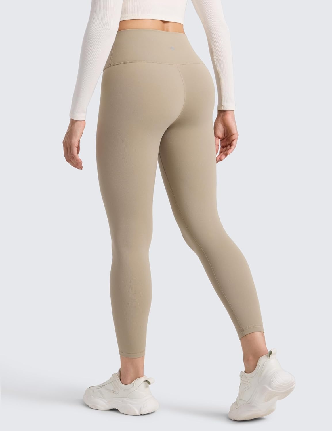 image:imageCRZ YOGA Matte Thermal Fleece Lined Leggings 25 Casual Lounge Workout Womens Yoga High Waisted Pants Winter WarmOak