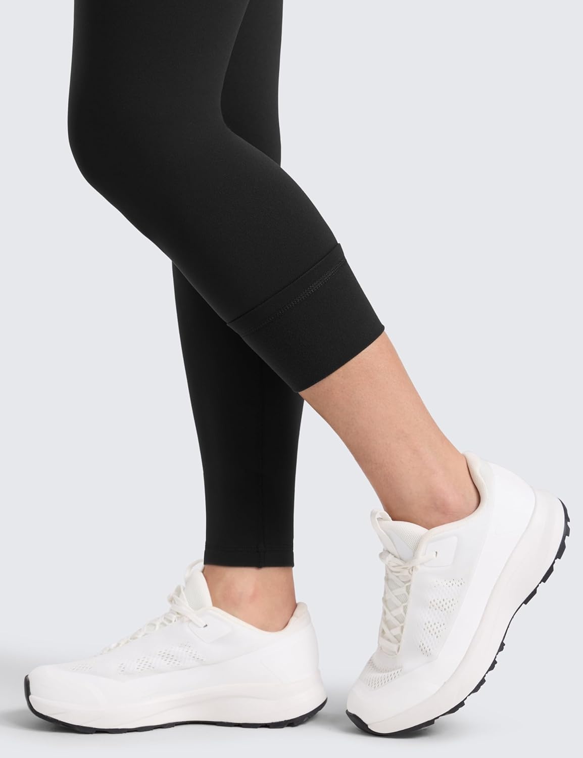 image:imageCRZ YOGA Matte Thermal Fleece Lined Leggings 28 Casual Lounge Workout Womens Yoga Full Length Pants Winter WarmBlack