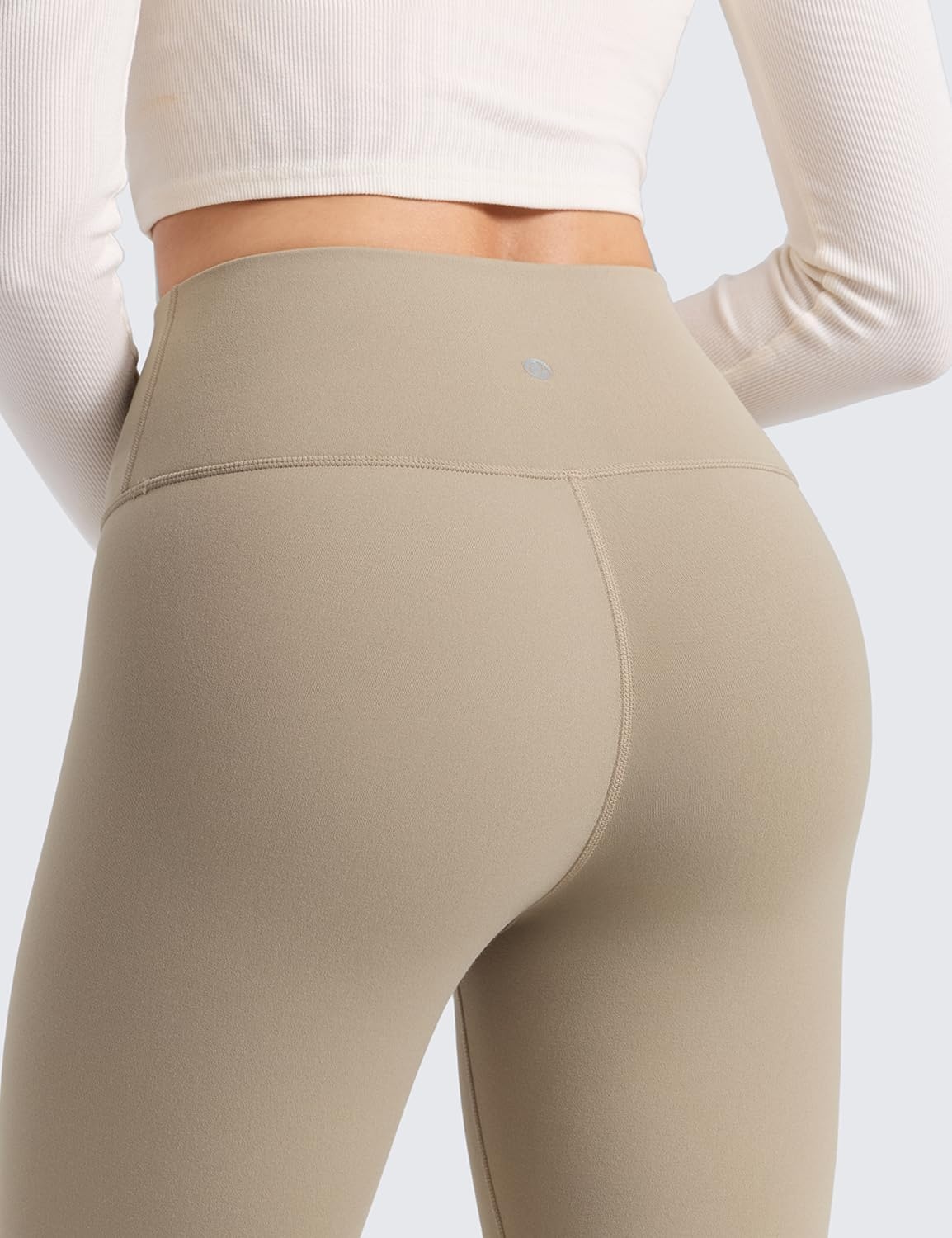 image:imageCRZ YOGA Matte Thermal Fleece Lined Leggings 28 Casual Lounge Workout Womens Yoga Full Length Pants Winter WarmOak