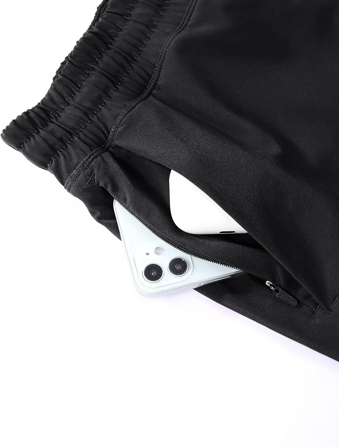 image:imageCRZ YOGA Mens 2 in 1 Running Shorts 7 Lined Workout Quick Dry Lightweight for Sports Athletic with PocketsBlack