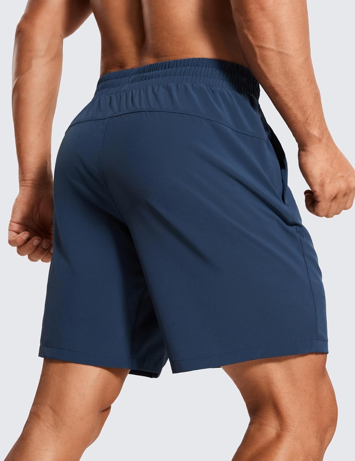 image:imageCRZ YOGA Mens 2 in 1 Running Shorts 7 Lined Workout Quick Dry Lightweight for Sports Athletic with PocketsElectric Blue