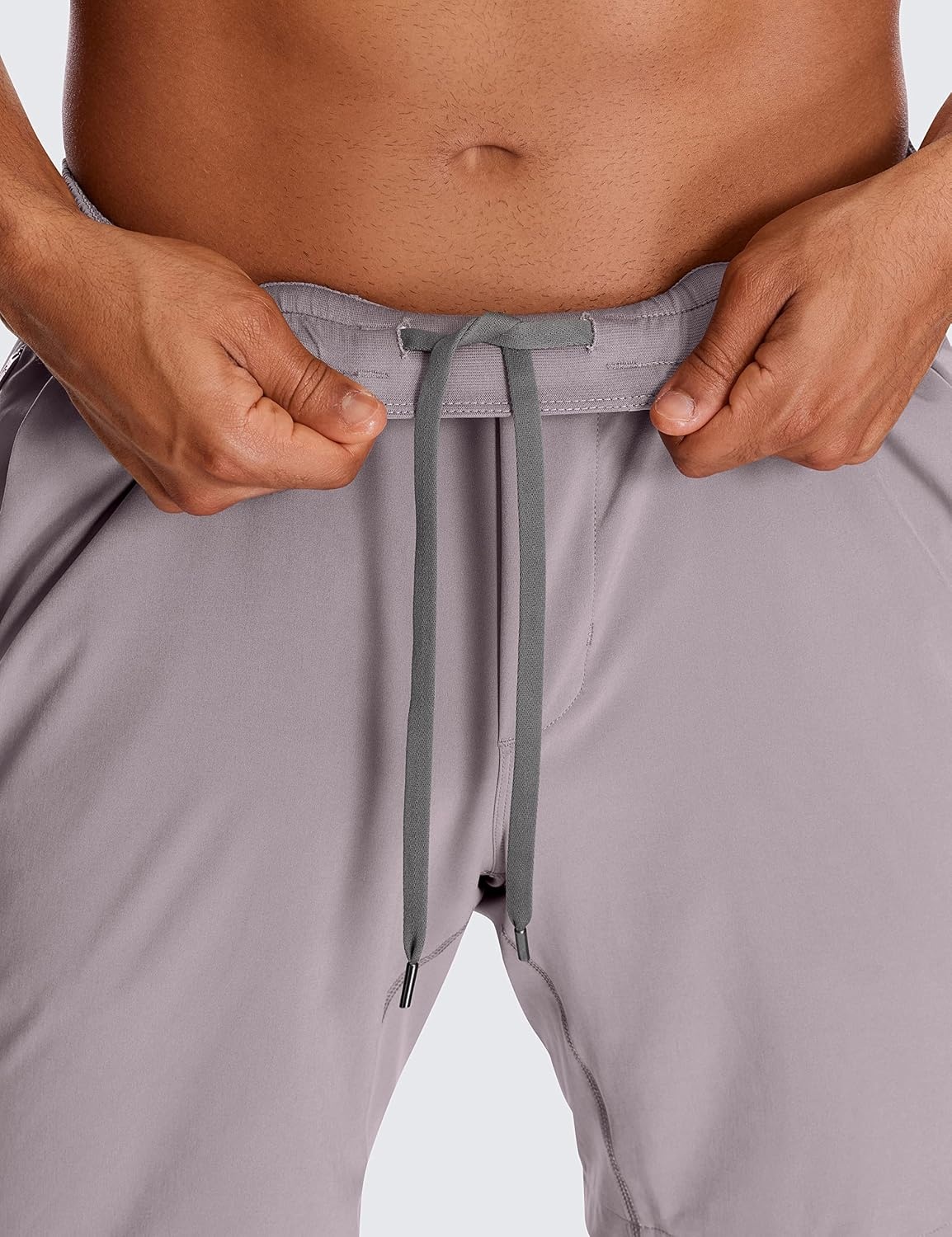 image:imageCRZ YOGA Mens 2 in 1 Running Shorts 7 Lined Workout Quick Dry Lightweight for Sports Athletic with PocketsLunar Rock