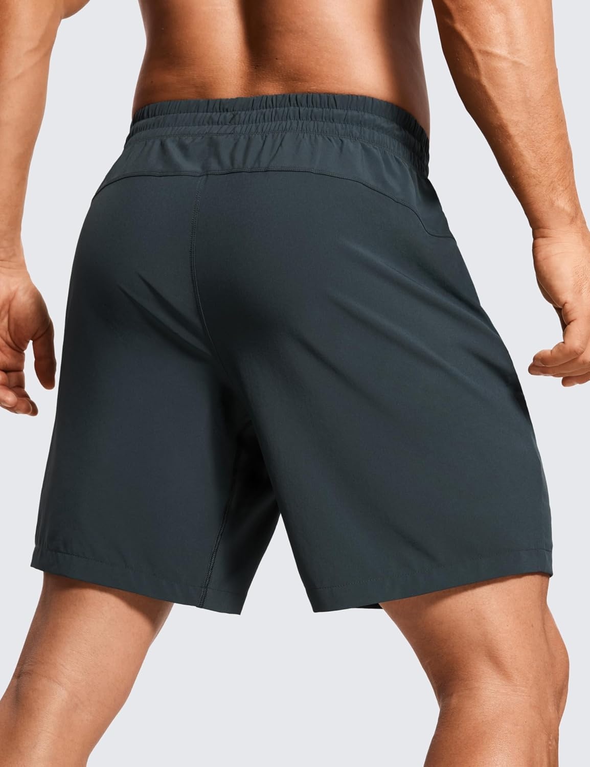 image:imageCRZ YOGA Mens 2 in 1 Running Shorts 7 Lined Workout Quick Dry Lightweight for Sports Athletic with PocketsMelanite