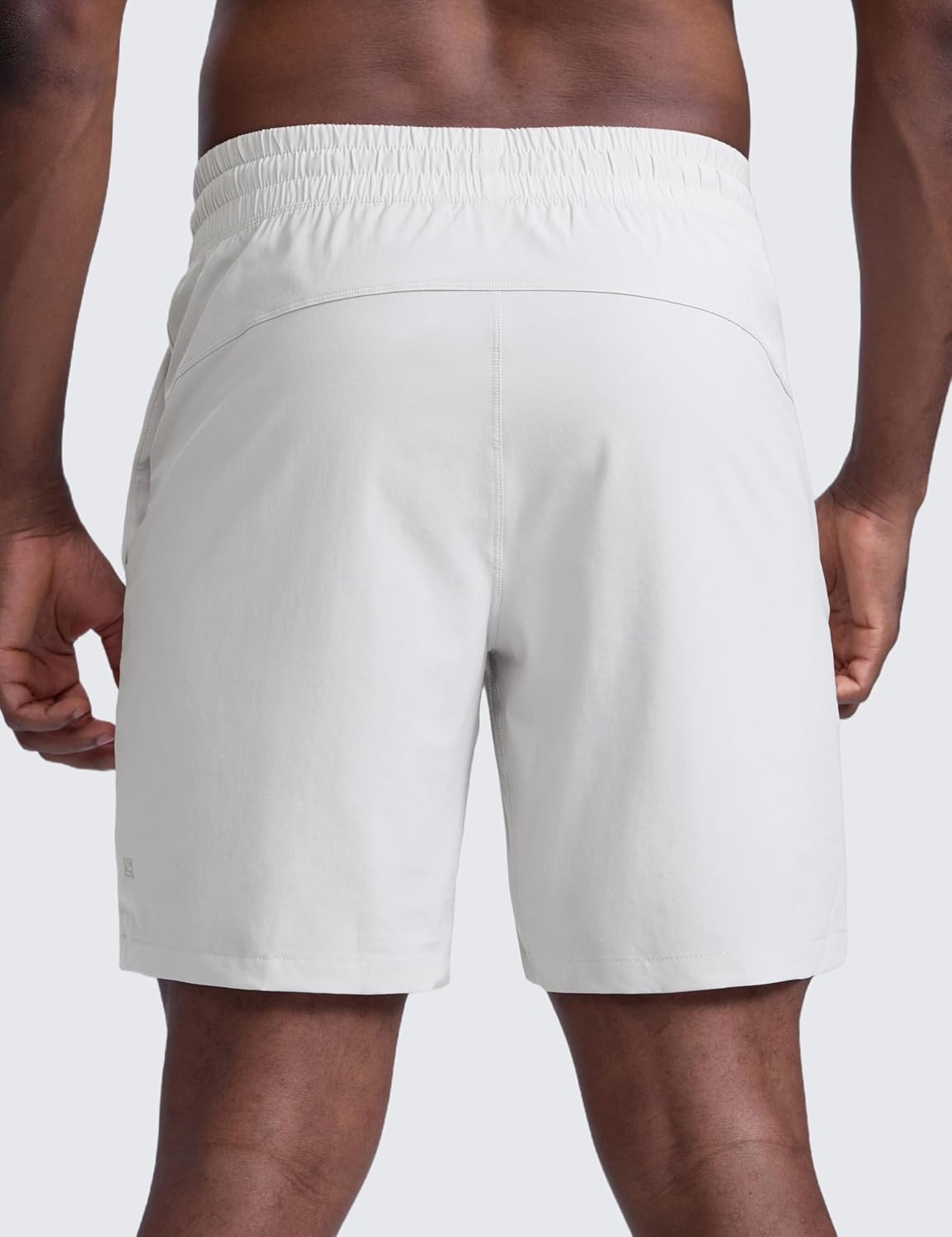 image:imageCRZ YOGA Mens 2 in 1 Running Shorts 7 Lined Workout Quick Dry Lightweight for Sports Athletic with PocketsPlatinum Grey