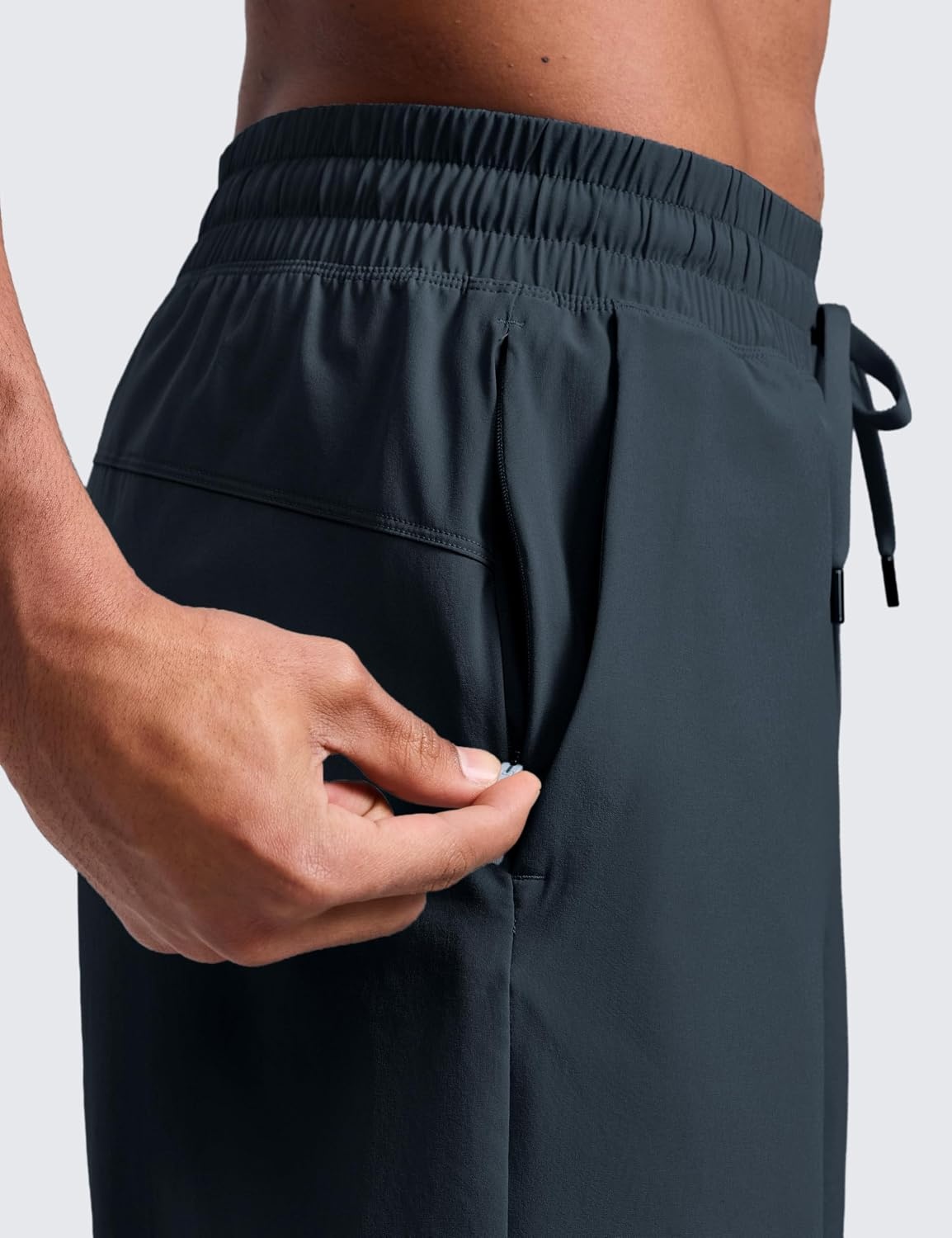 image:imageCRZ YOGA Mens 2 in 1 Running Shorts 7 Lined Workout Quick Dry Lightweight for Sports Athletic with PocketsTrue Navy