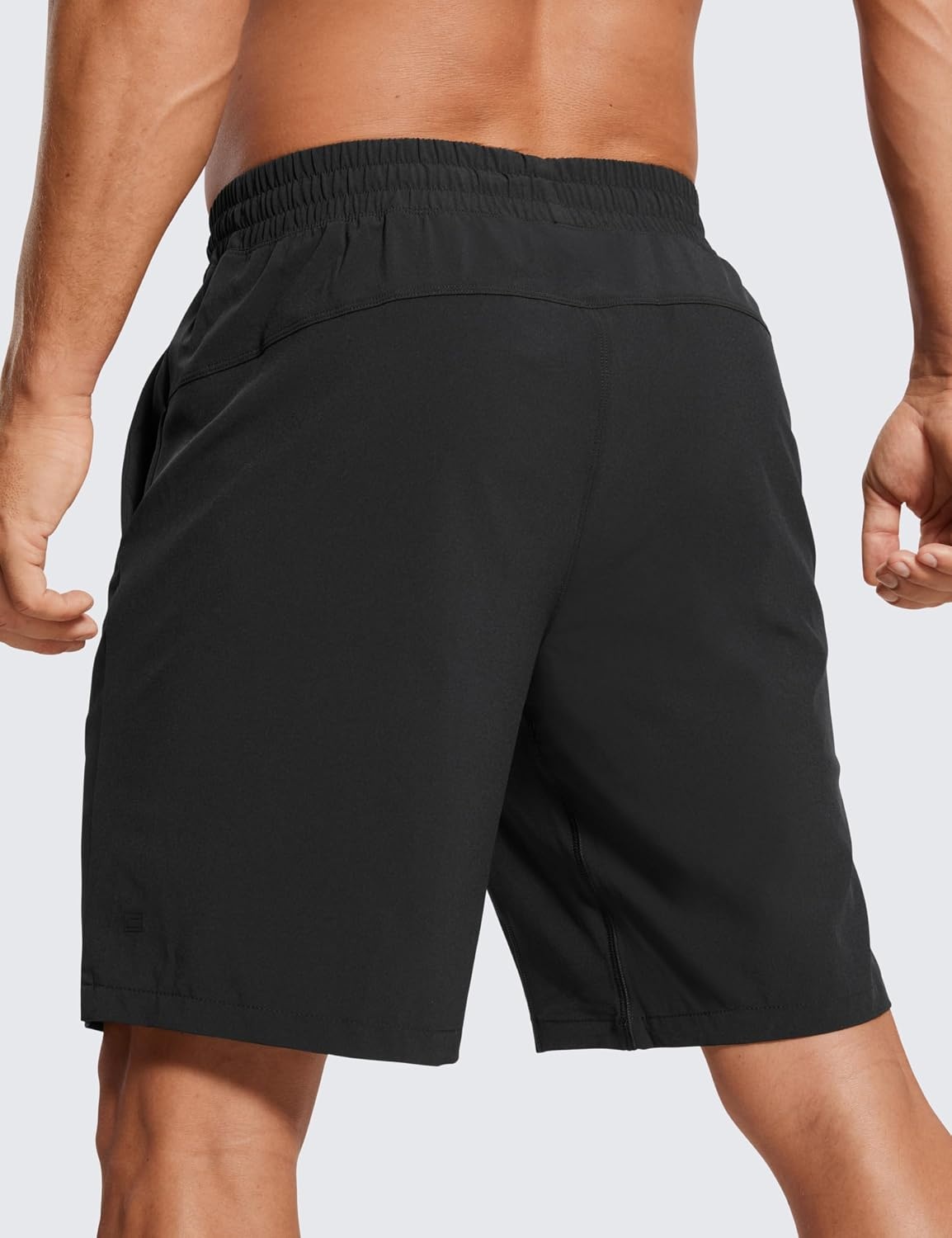 image:imageCRZ YOGA Mens 2 in 1 Running Shorts 9 Lined Quick Dry for Workout Gym Sports Basketball Athletic with PocketsBlack