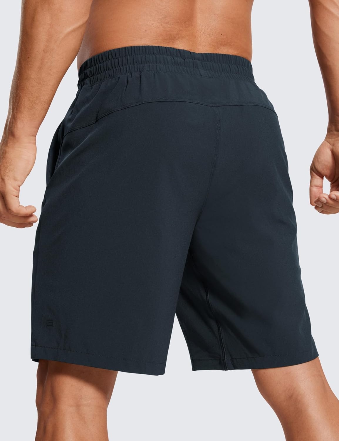 image:imageCRZ YOGA Mens 2 in 1 Running Shorts 9 Lined Quick Dry for Workout Gym Sports Basketball Athletic with PocketsTrue Navy