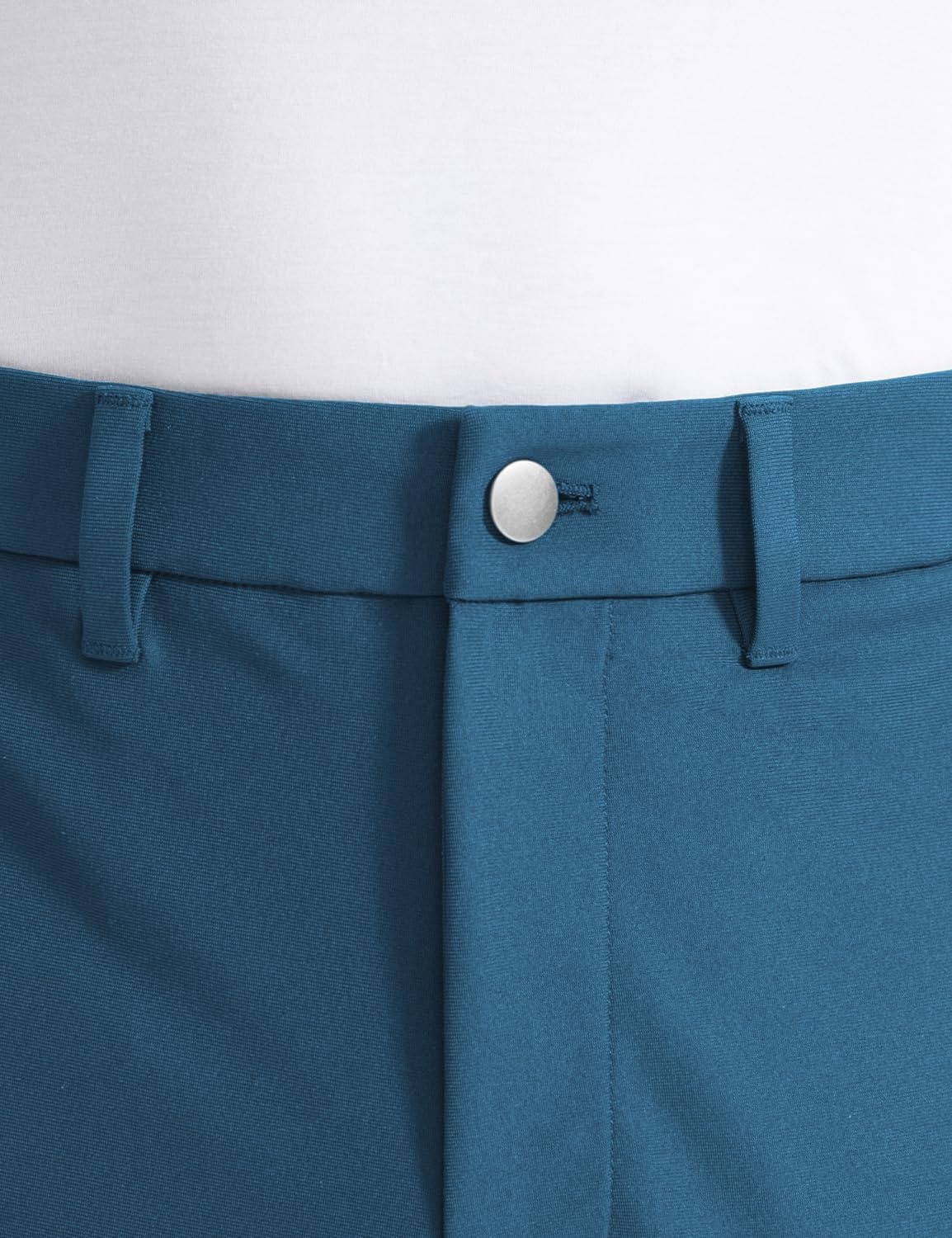 image:imageCRZ YOGA Mens All Day Comfy Golf Pants 2830323436 Quick Dry Lightweight Work Casual Trousers with PocketsIron Blue