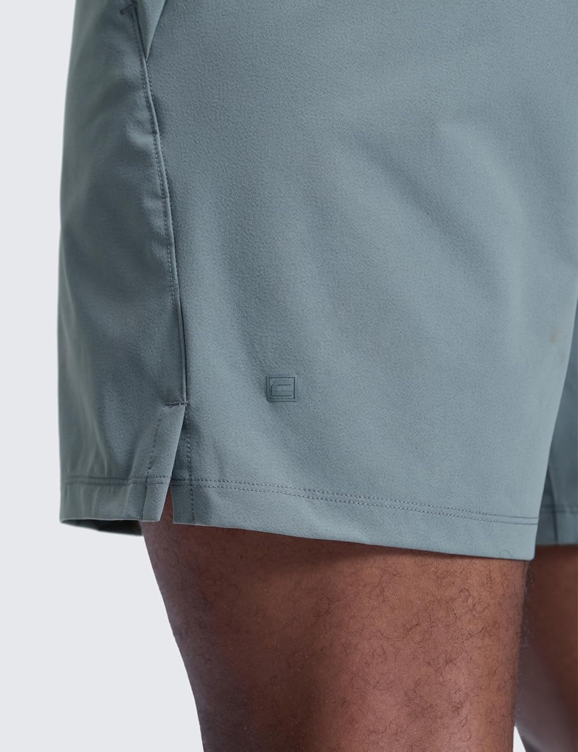 image:imageCRZ YOGA Mens Linerless Motion Shorts 7 Side Split Workout Daily Quick Dry for Gym Athletic Casual with PocketsBelgian Blue