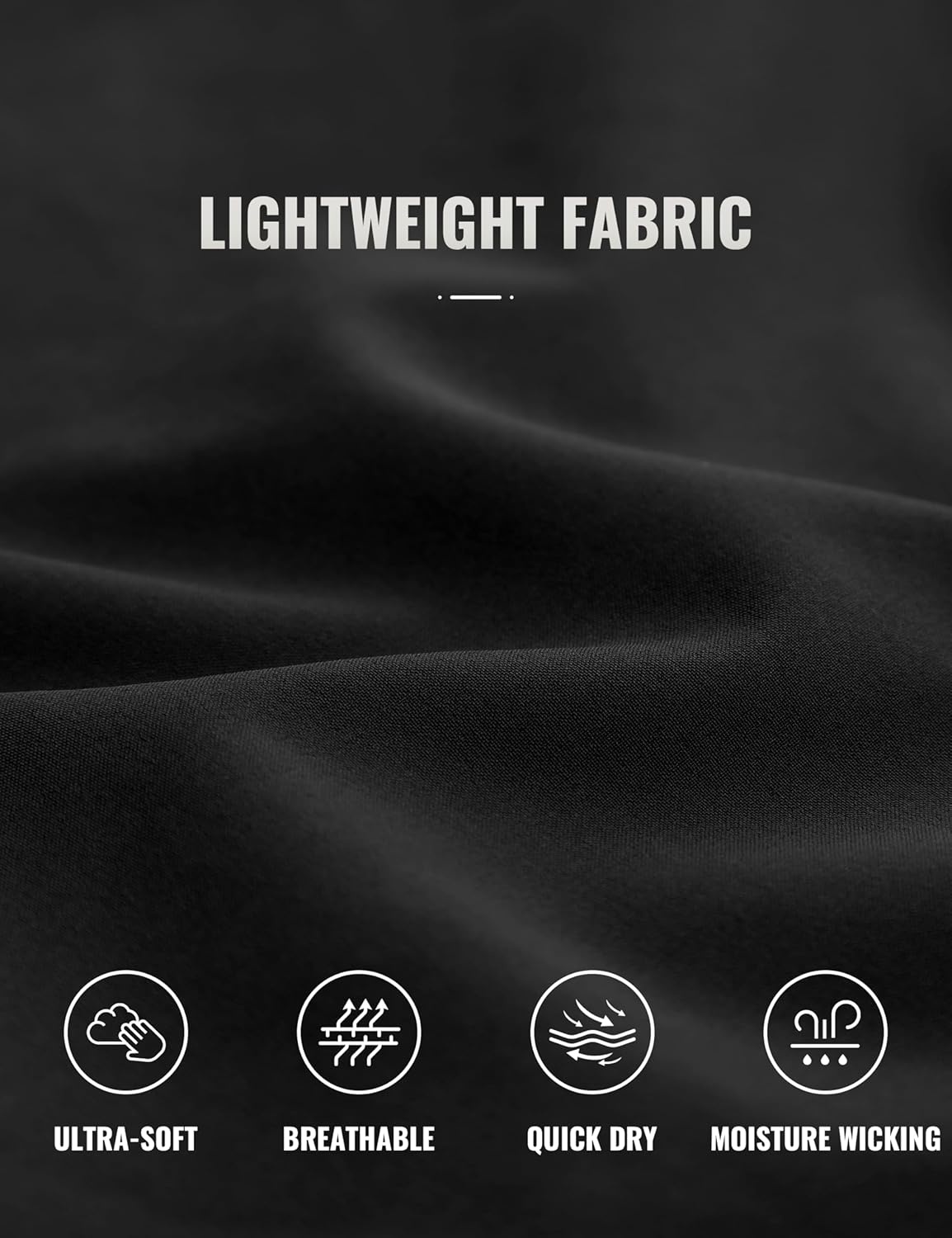image:imageCRZ YOGA Mens Linerless Workout Shorts 5 Lightweight Quick Dry for Running Sports Athletic Gym with PocketsBlack