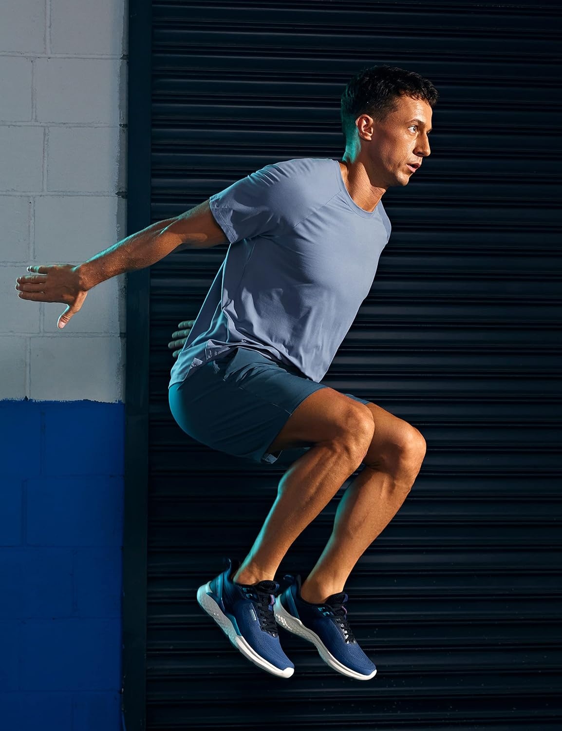 image:imageCRZ YOGA Mens Linerless Workout Shorts 7 Quick Dry for Running Sports Athletic Gym with PocketsStelindigo